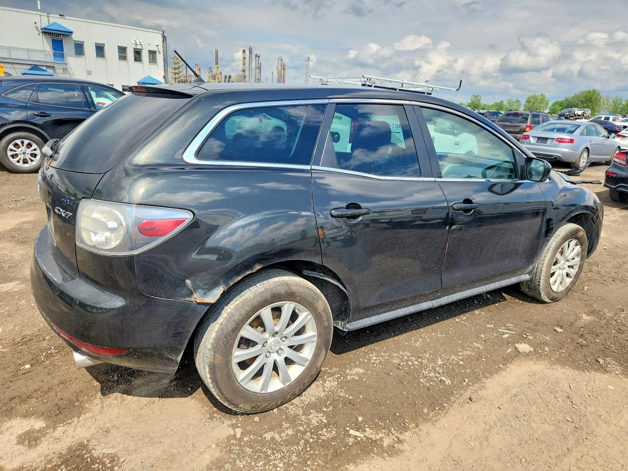 2010 Mazda Cx-7 Black vin: JM3ER2W55A0345527