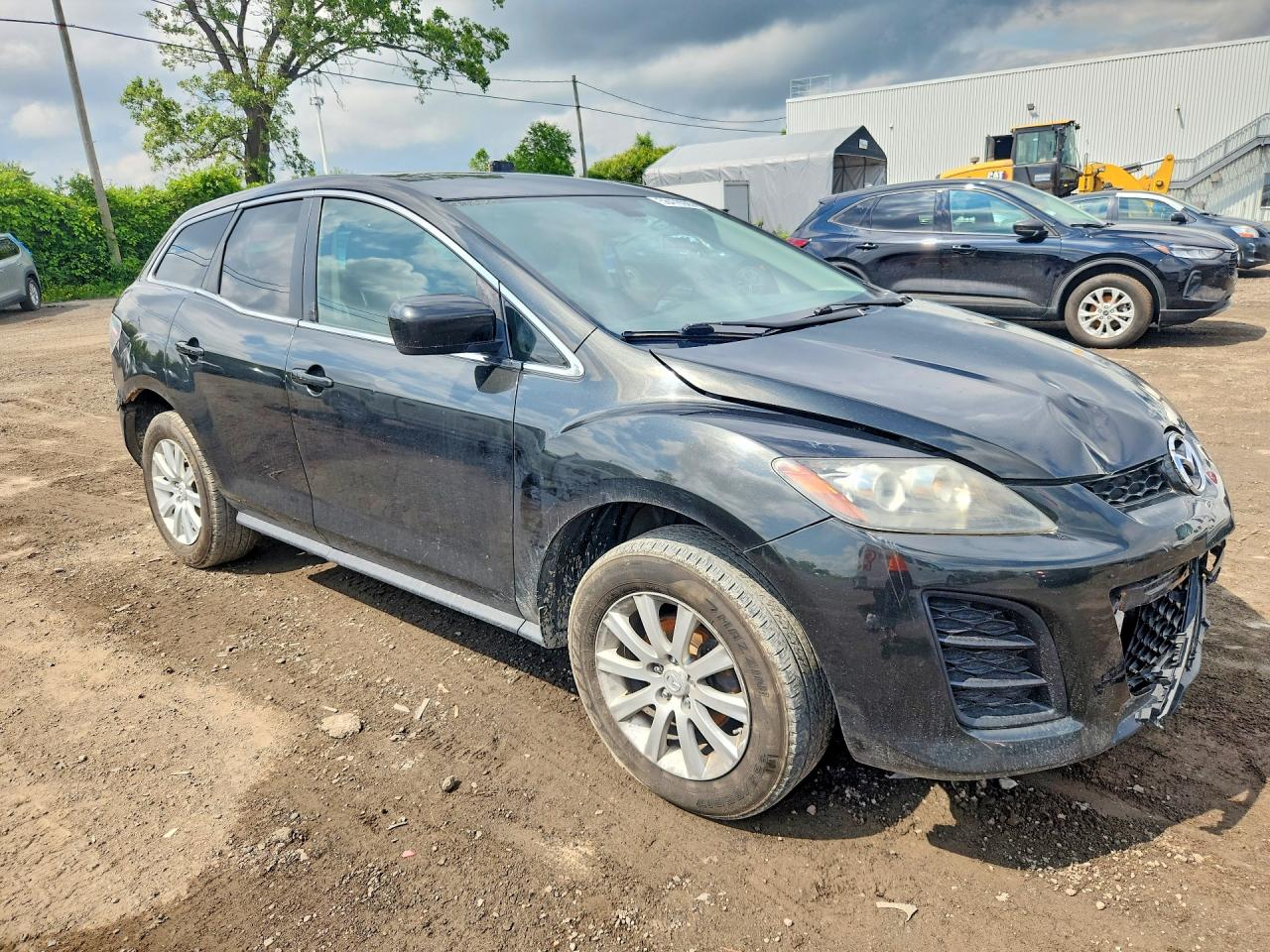 2010 Mazda Cx-7 Black vin: JM3ER2W55A0345527
