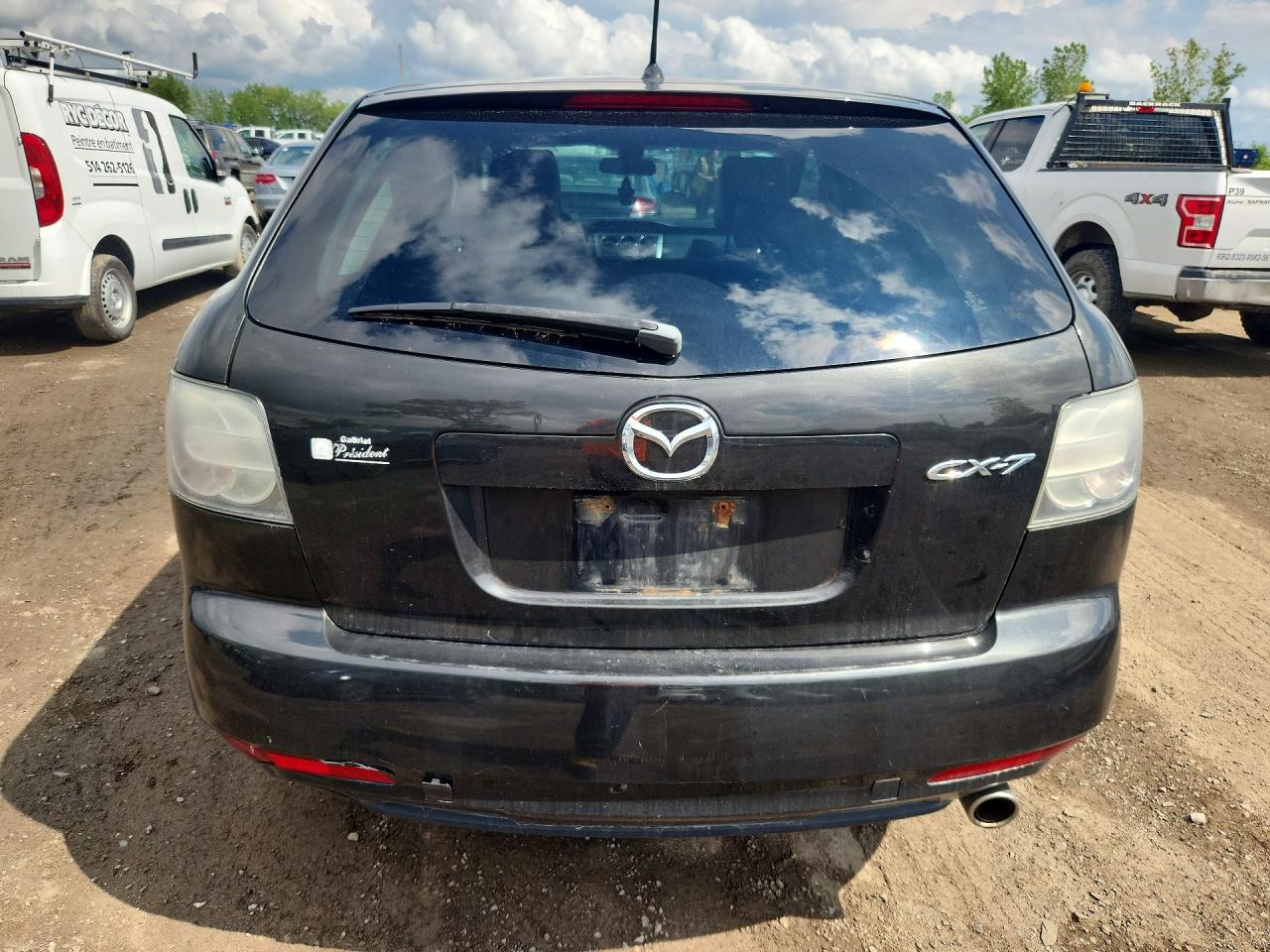 2010 Mazda Cx-7 Black vin: JM3ER2W55A0345527