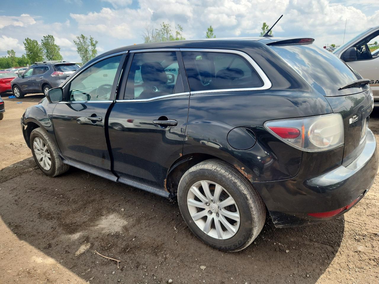 2010 Mazda Cx-7 Black vin: JM3ER2W55A0345527