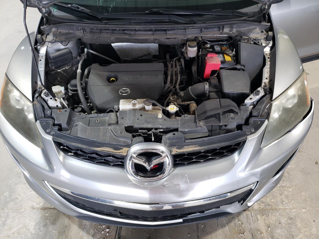 2010 Mazda Cx-7 Silver vin: JM3ER2W55A0345558