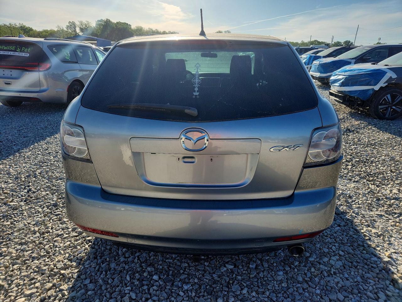 2010 Mazda Cx-7 Silver vin: JM3ER2W55A0345558