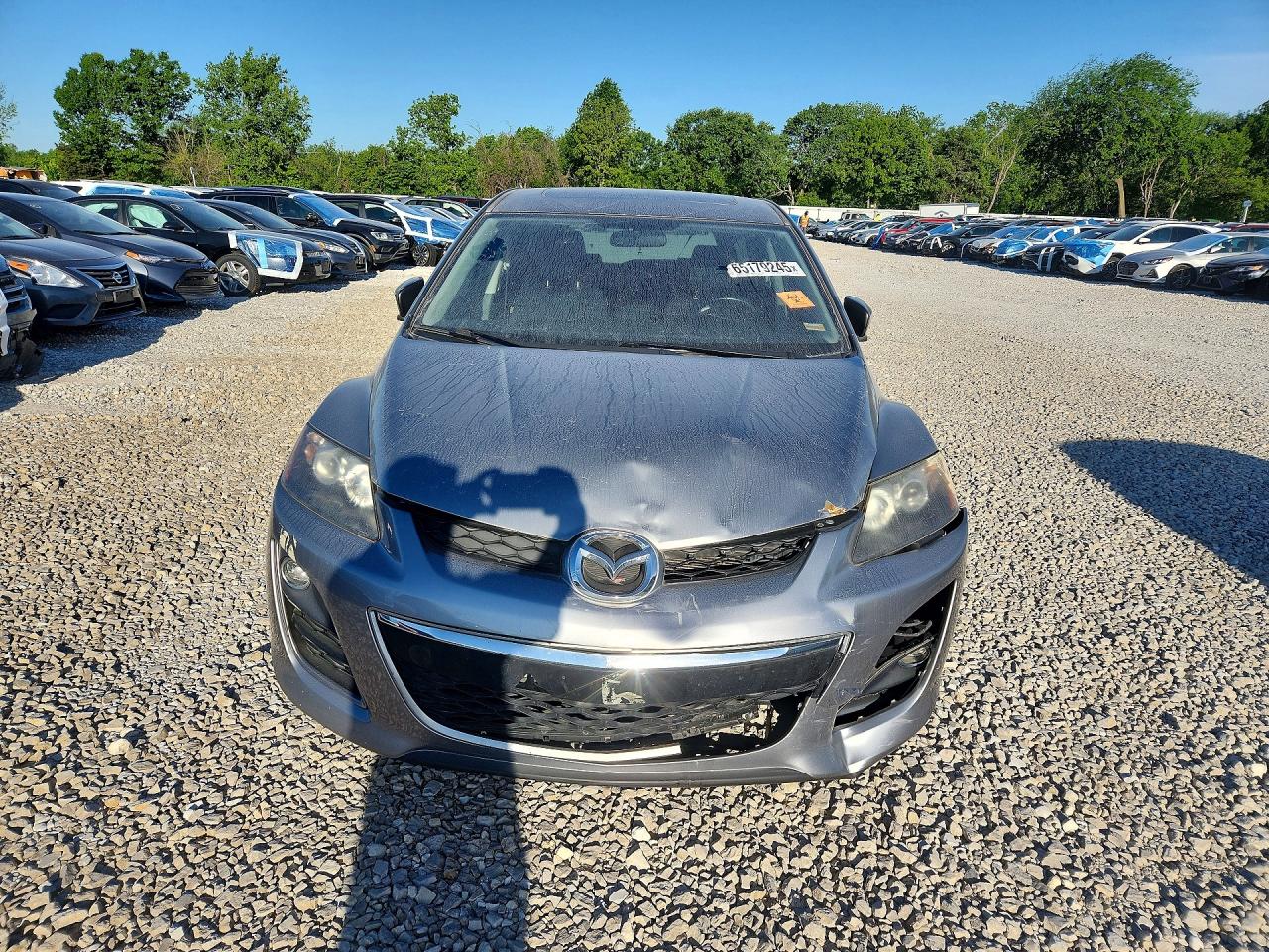2010 Mazda Cx-7 Silver vin: JM3ER2W55A0345558