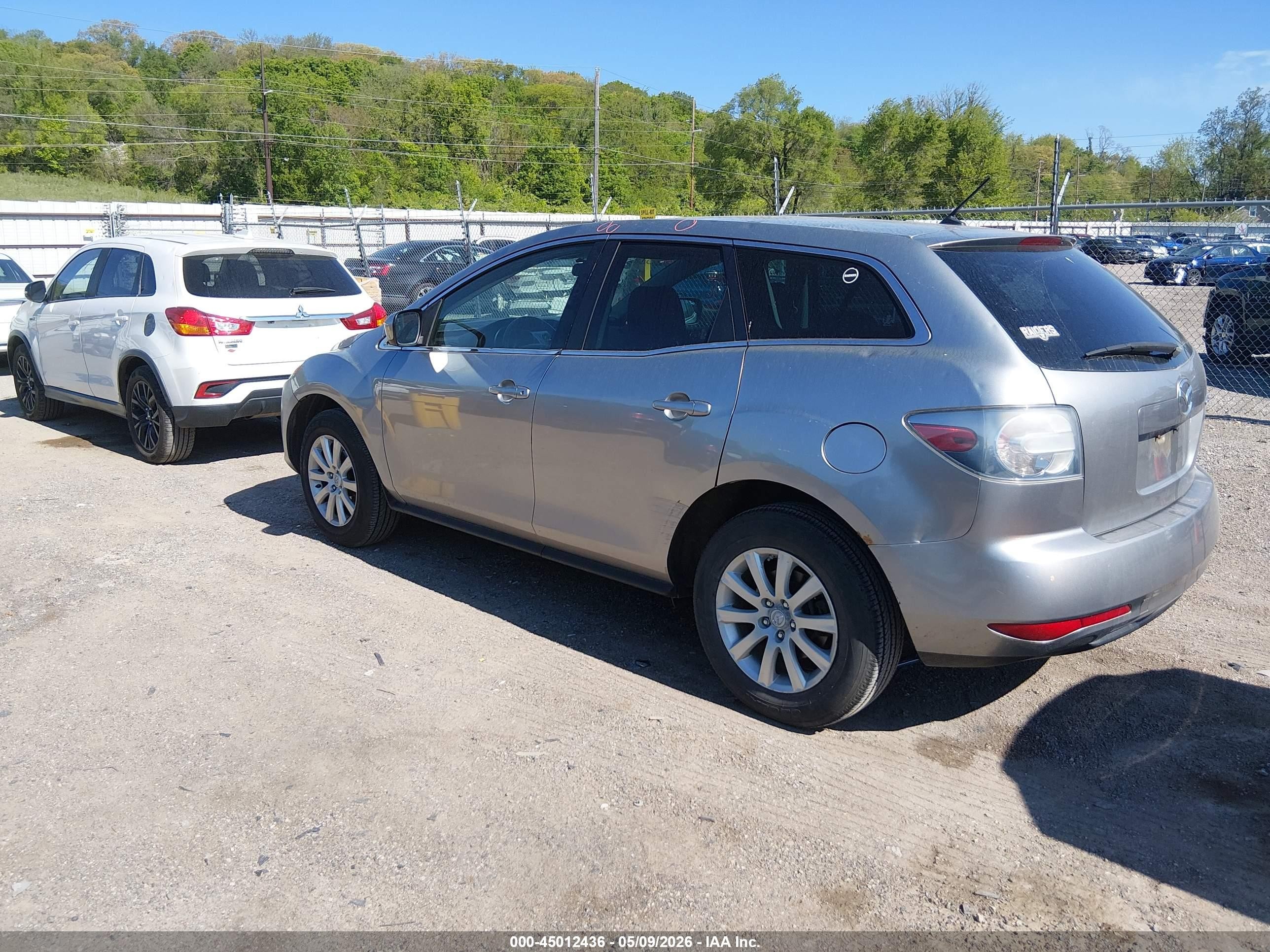 2010 Mazda Cx-7 I Sport Silver vin: JM3ER2W55A0348511