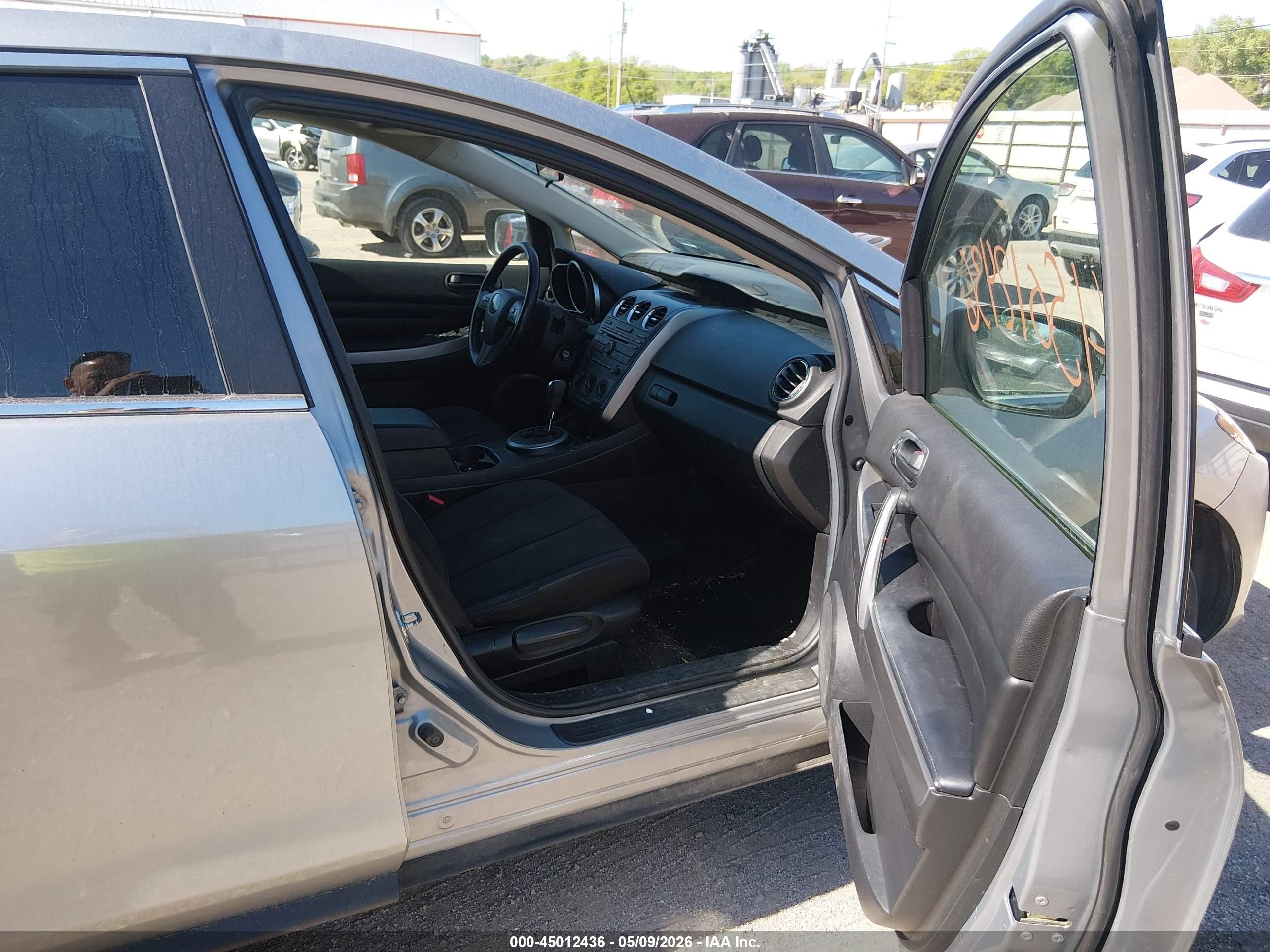 2010 Mazda Cx-7 I Sport Silver vin: JM3ER2W55A0348511