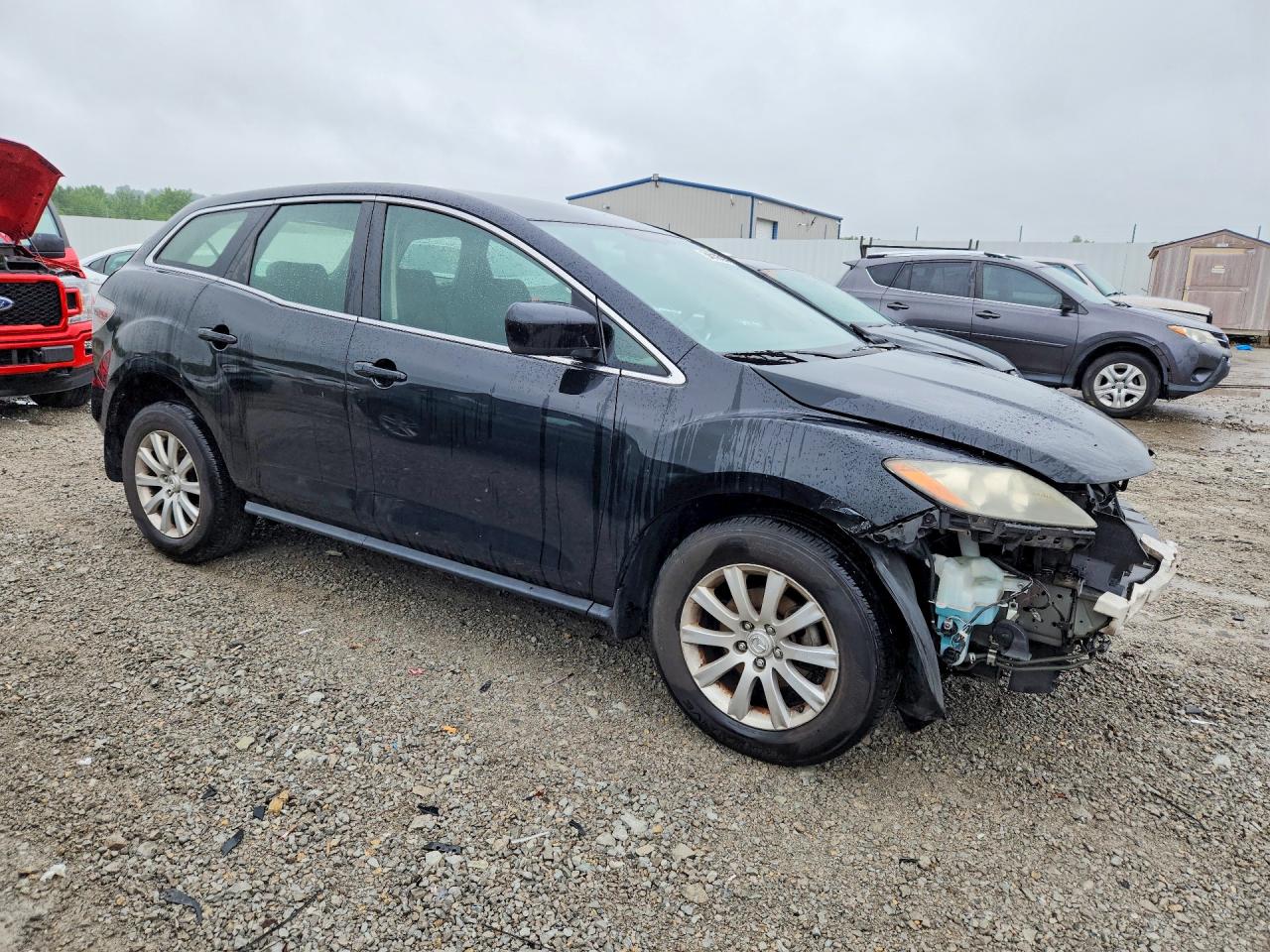 2010 Mazda Cx-7 Black vin: JM3ER2W56A0314285