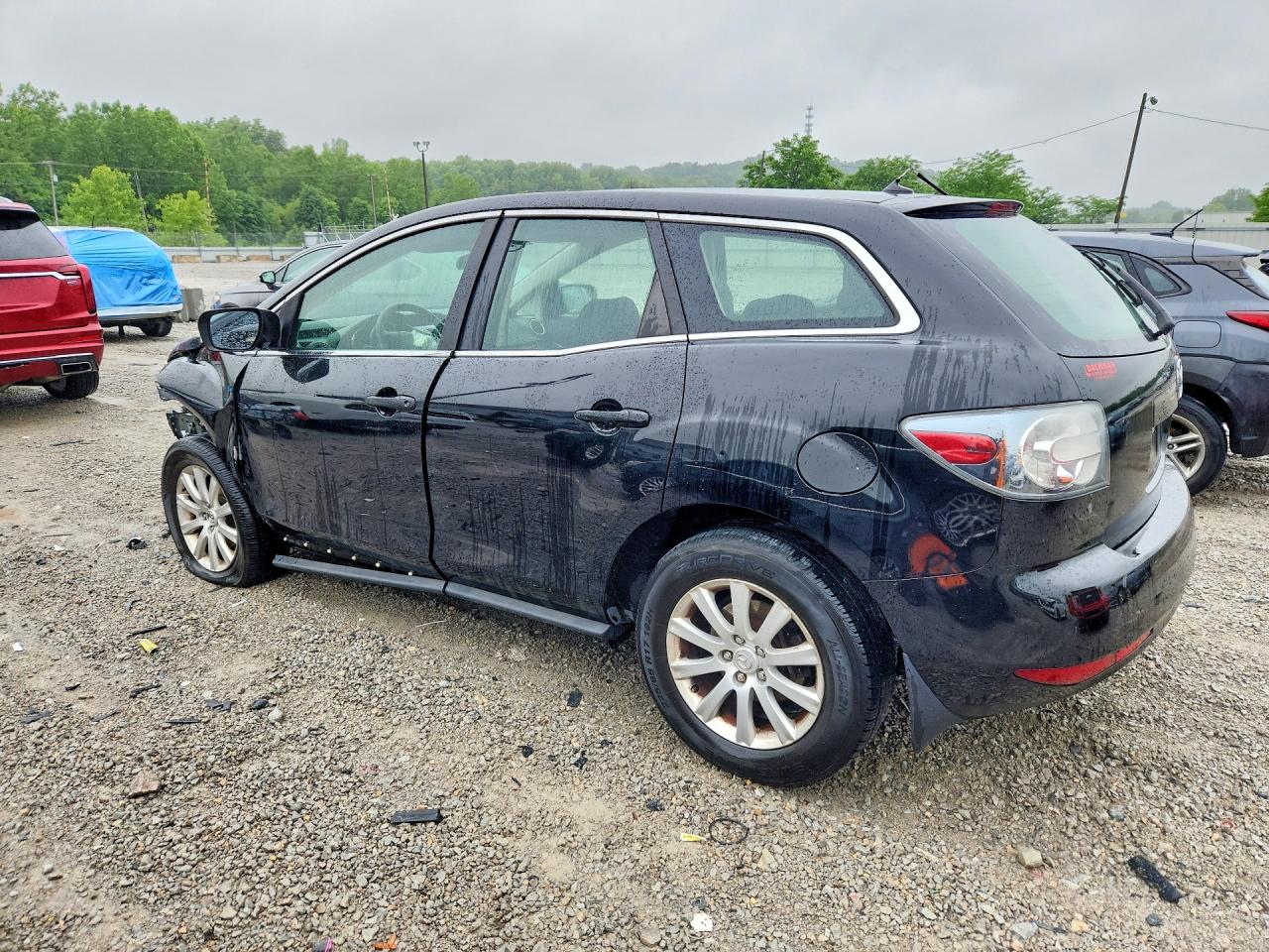 2010 Mazda Cx-7 Black vin: JM3ER2W56A0314285