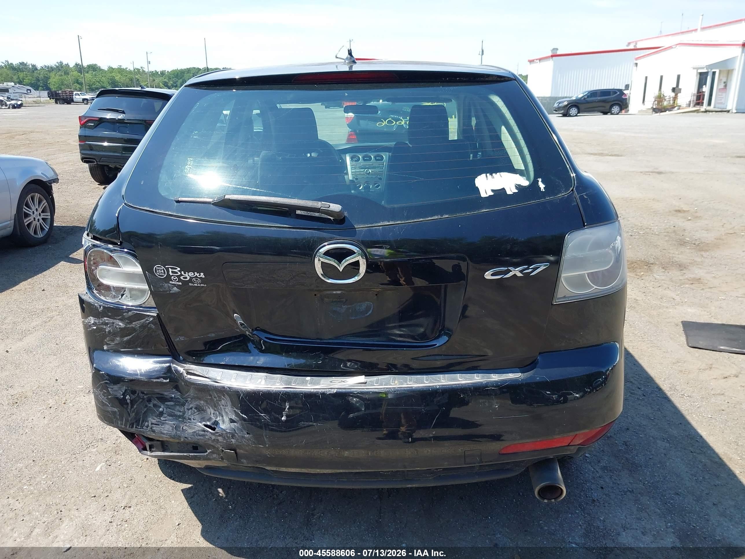 2010 Mazda Cx-7 I Sv Black vin: JM3ER2W56A0315033