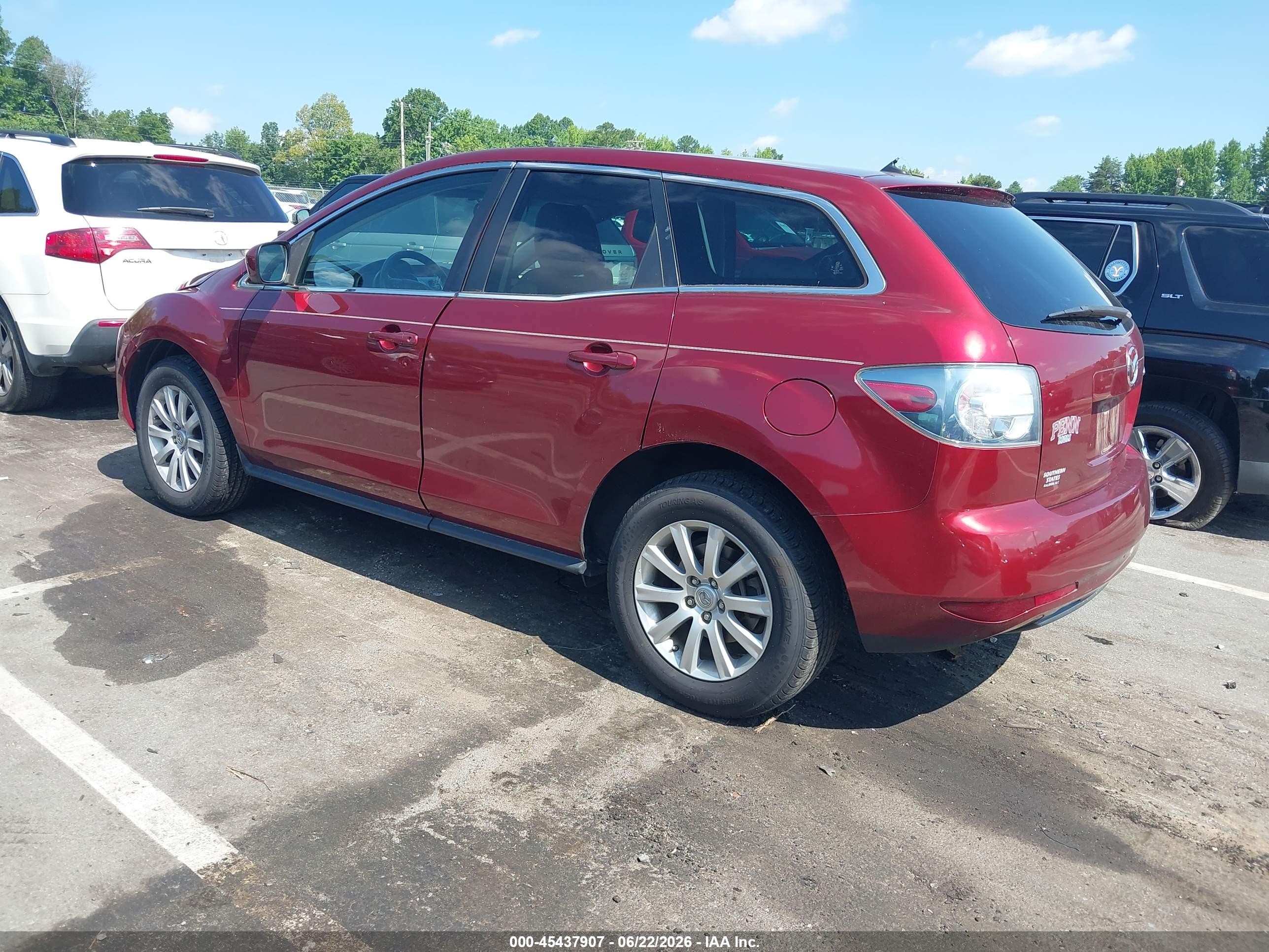 2010 Mazda Cx-7 I Sport Red vin: JM3ER2W56A0318918