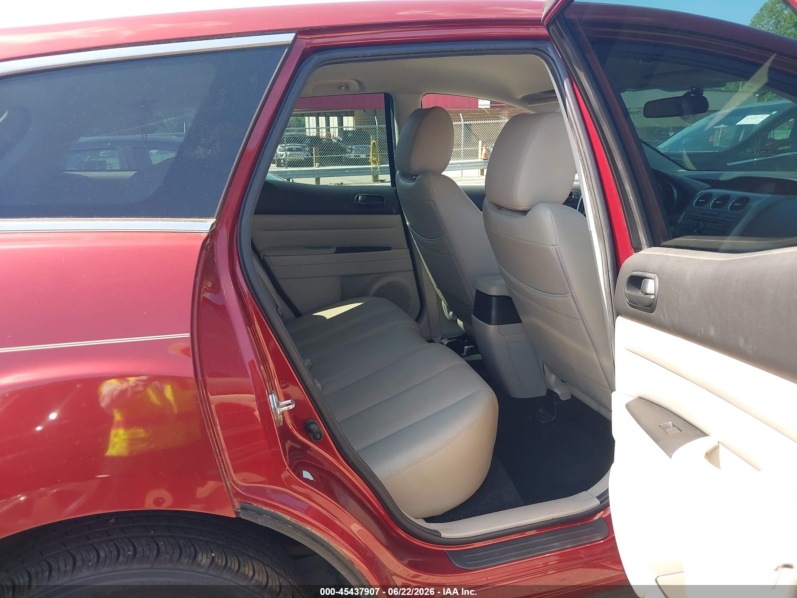 2010 Mazda Cx-7 I Sport Red vin: JM3ER2W56A0318918