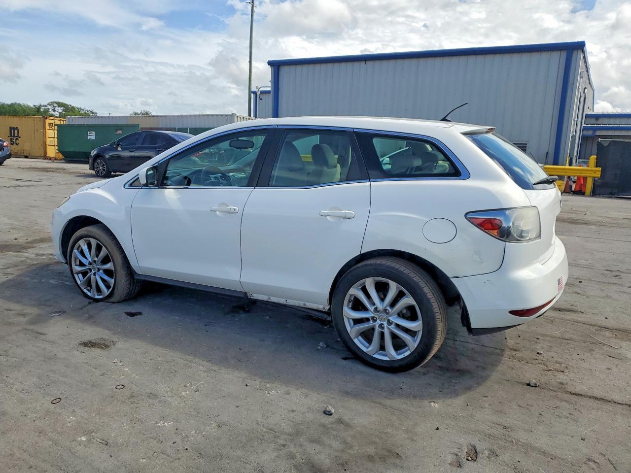2010 Mazda Cx-7 White vin: JM3ER2W56A0322452