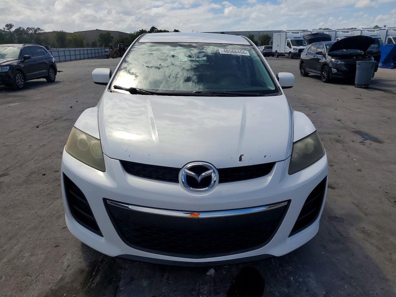 2010 Mazda Cx-7 White vin: JM3ER2W56A0322452