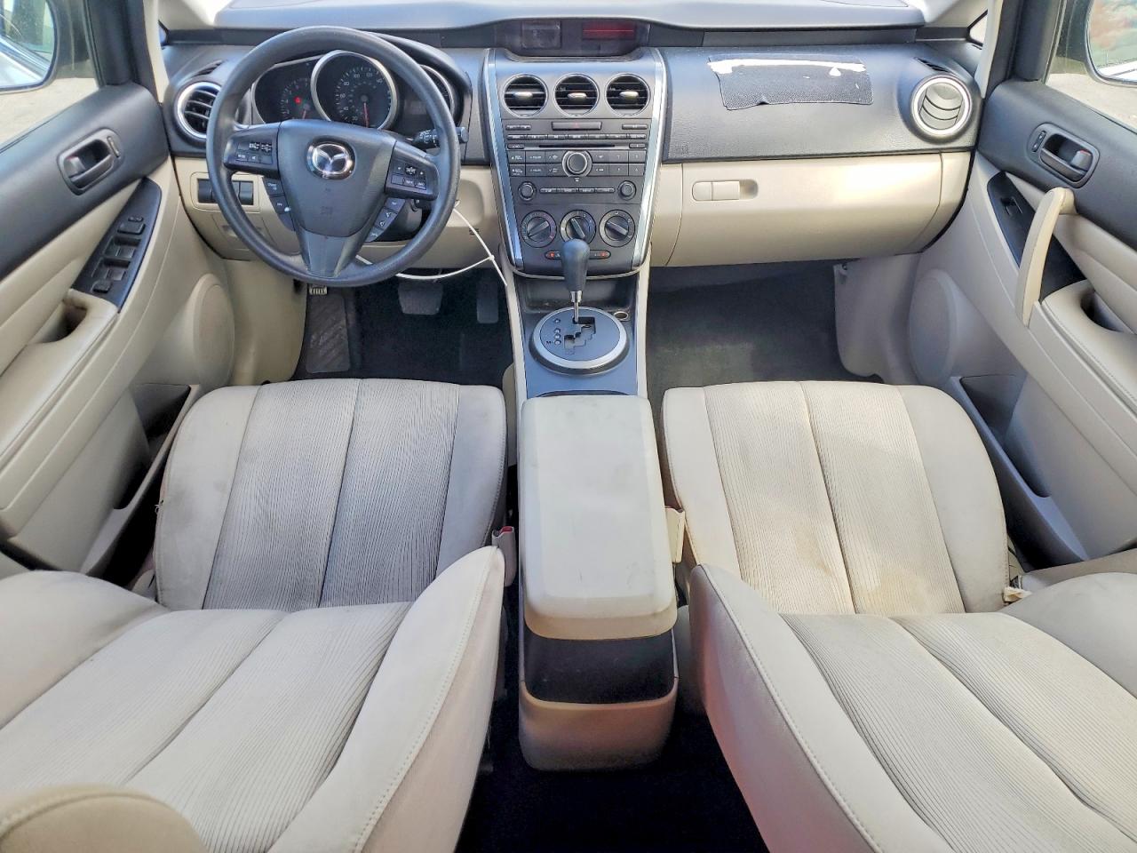 2010 Mazda Cx-7 White vin: JM3ER2W56A0322452