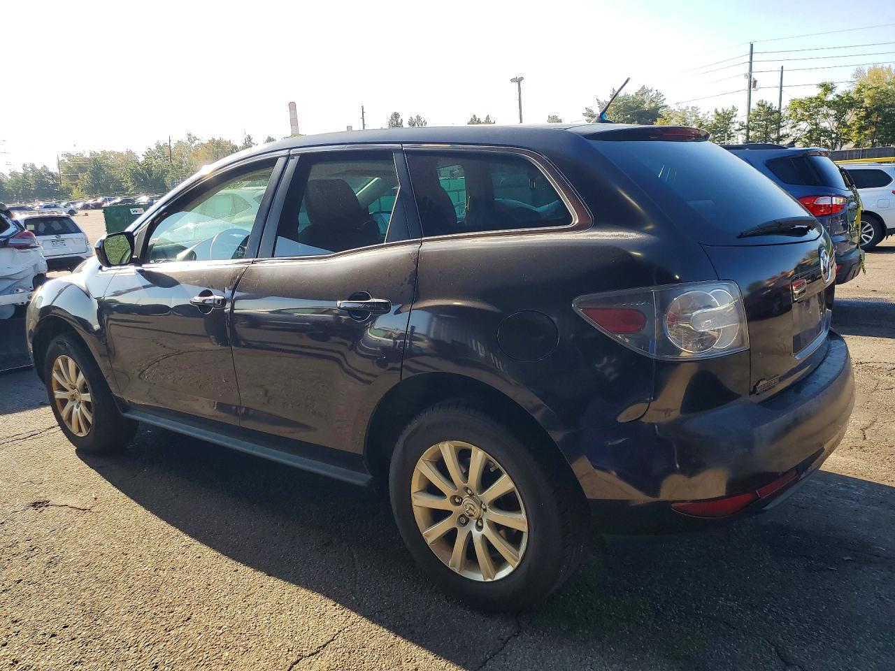 2010 Mazda Cx-7 Burgundy vin: JM3ER2W56A0339042