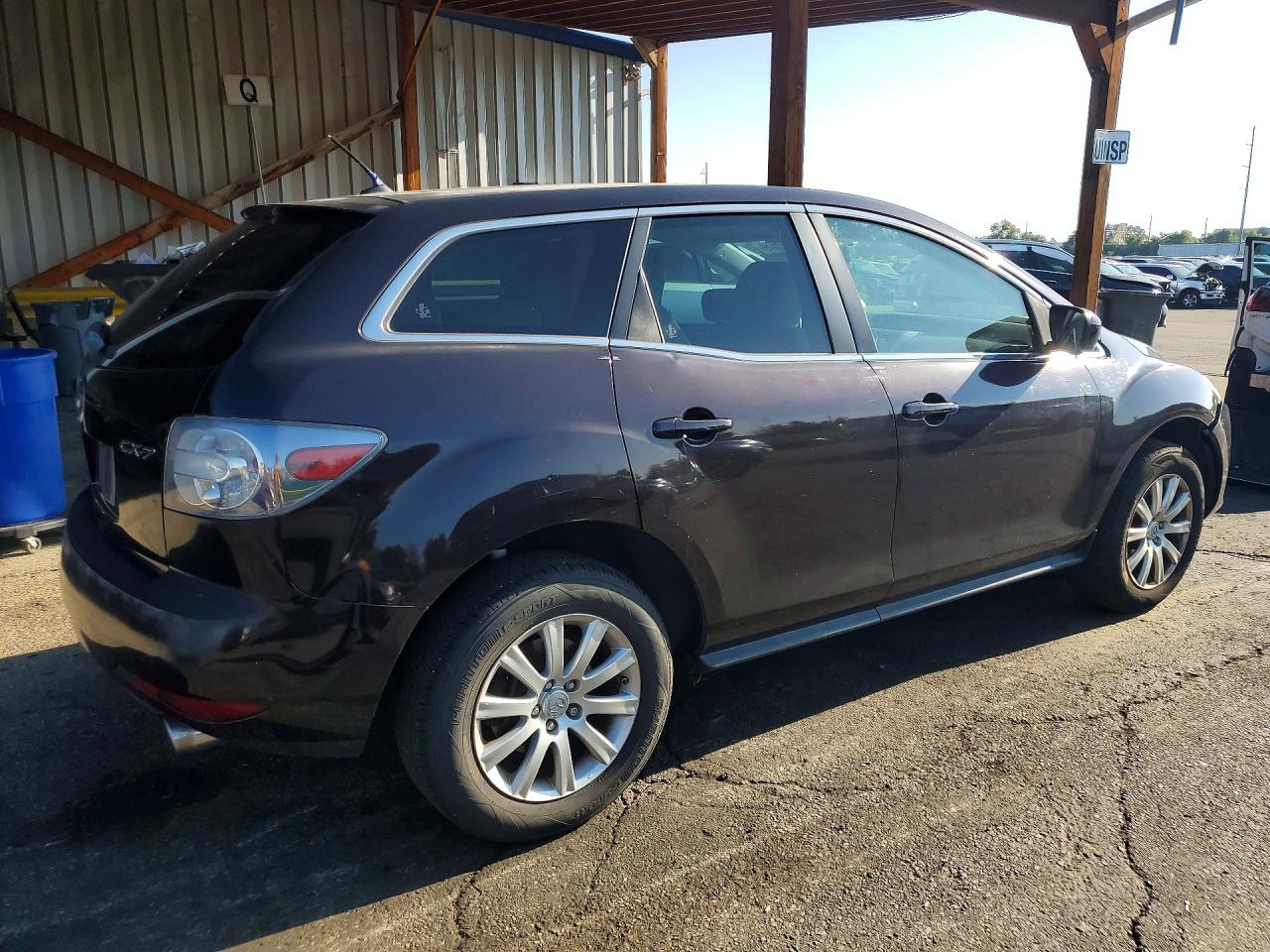 2010 Mazda Cx-7 Burgundy vin: JM3ER2W56A0339042