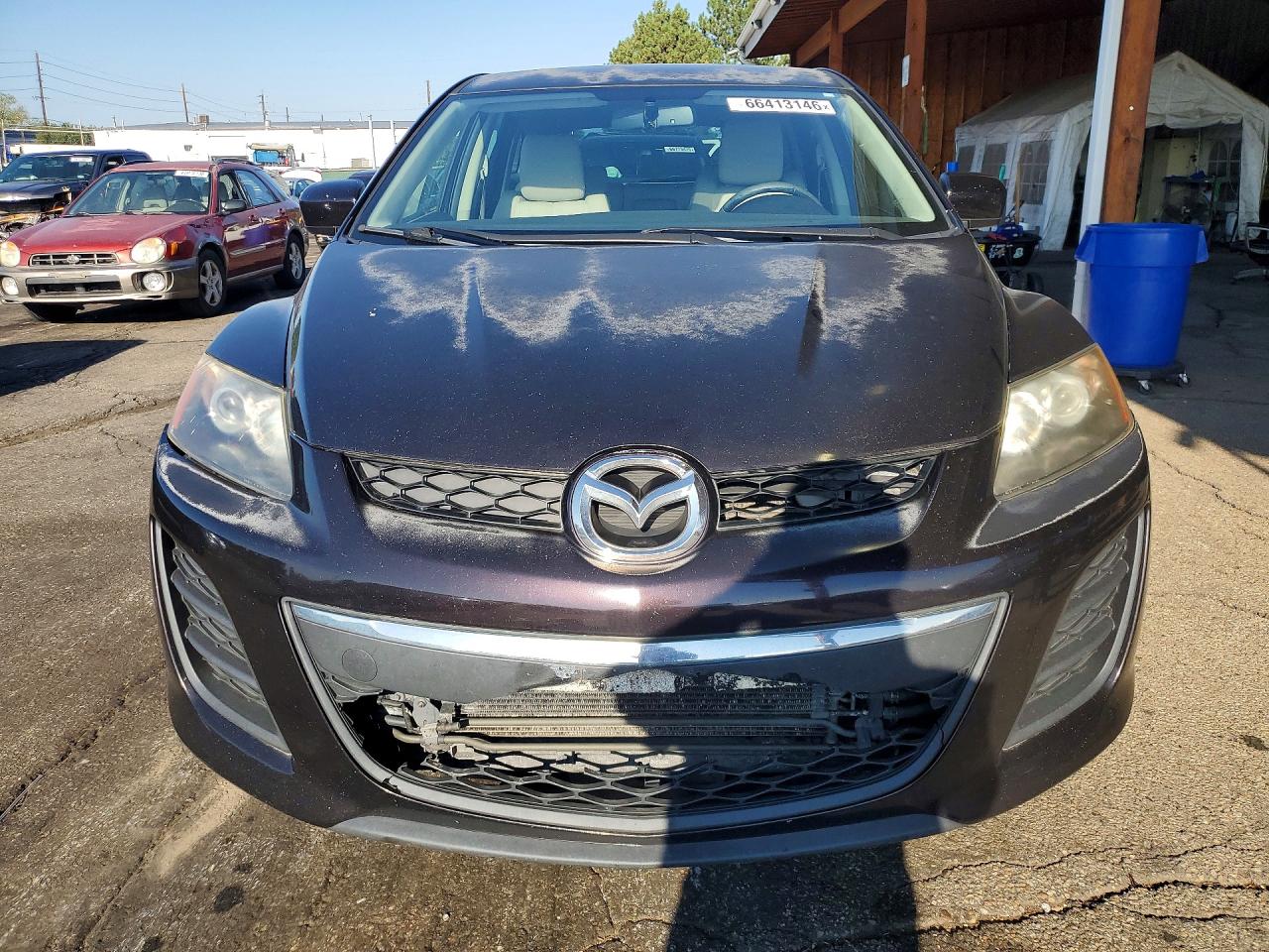 2010 Mazda Cx-7 Burgundy vin: JM3ER2W56A0339042