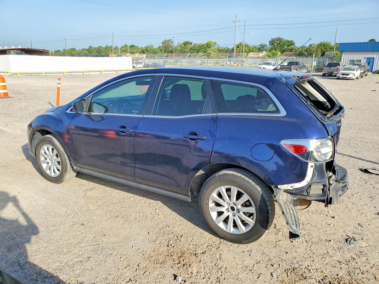 2010 Mazda Cx-7 Blue vin: JM3ER2W57A0305661