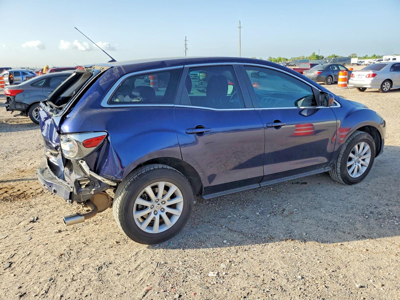 2010 Mazda Cx-7 Blue vin: JM3ER2W57A0305661