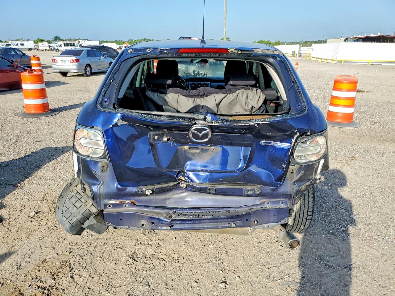 2010 Mazda Cx-7 Blue vin: JM3ER2W57A0305661