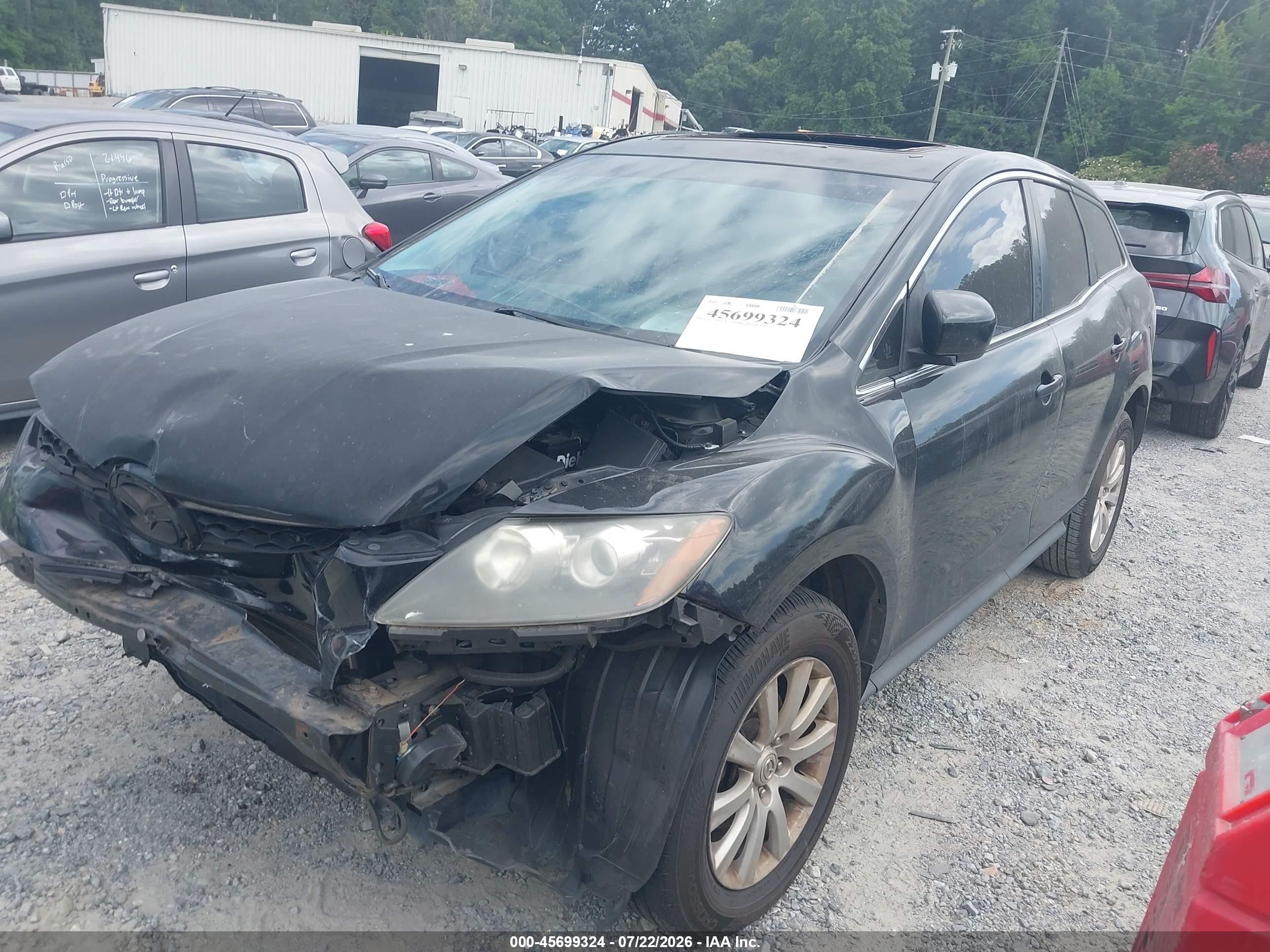 2010 Mazda Cx-7 I Sv Black vin: JM3ER2W57A0321892