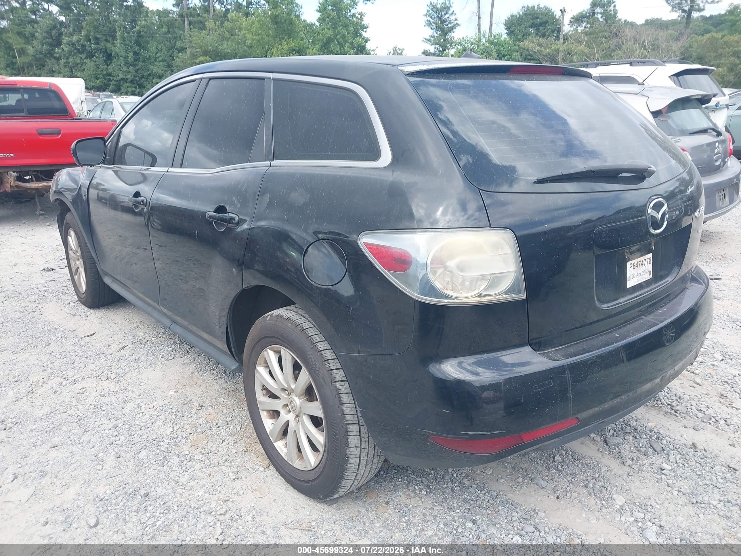 2010 Mazda Cx-7 I Sv Black vin: JM3ER2W57A0321892