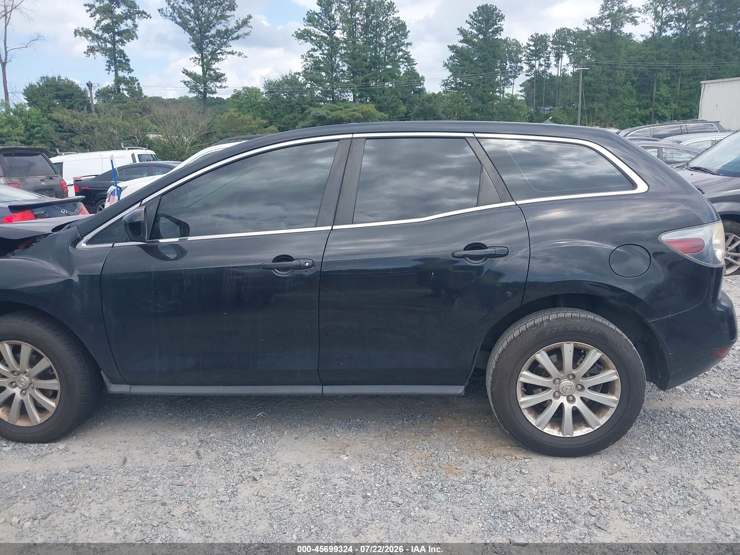 2010 Mazda Cx-7 I Sv Black vin: JM3ER2W57A0321892