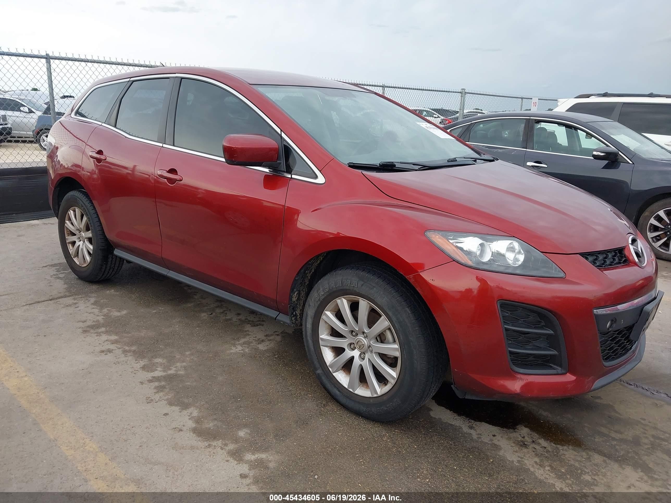 2010 Mazda Cx-7 I Sv Burgundy vin: JM3ER2W57A0334688