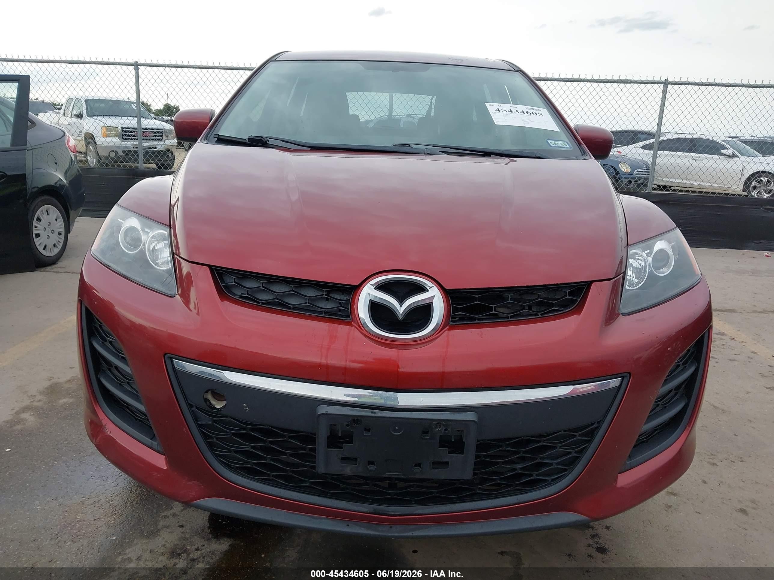 2010 Mazda Cx-7 I Sv Burgundy vin: JM3ER2W57A0334688