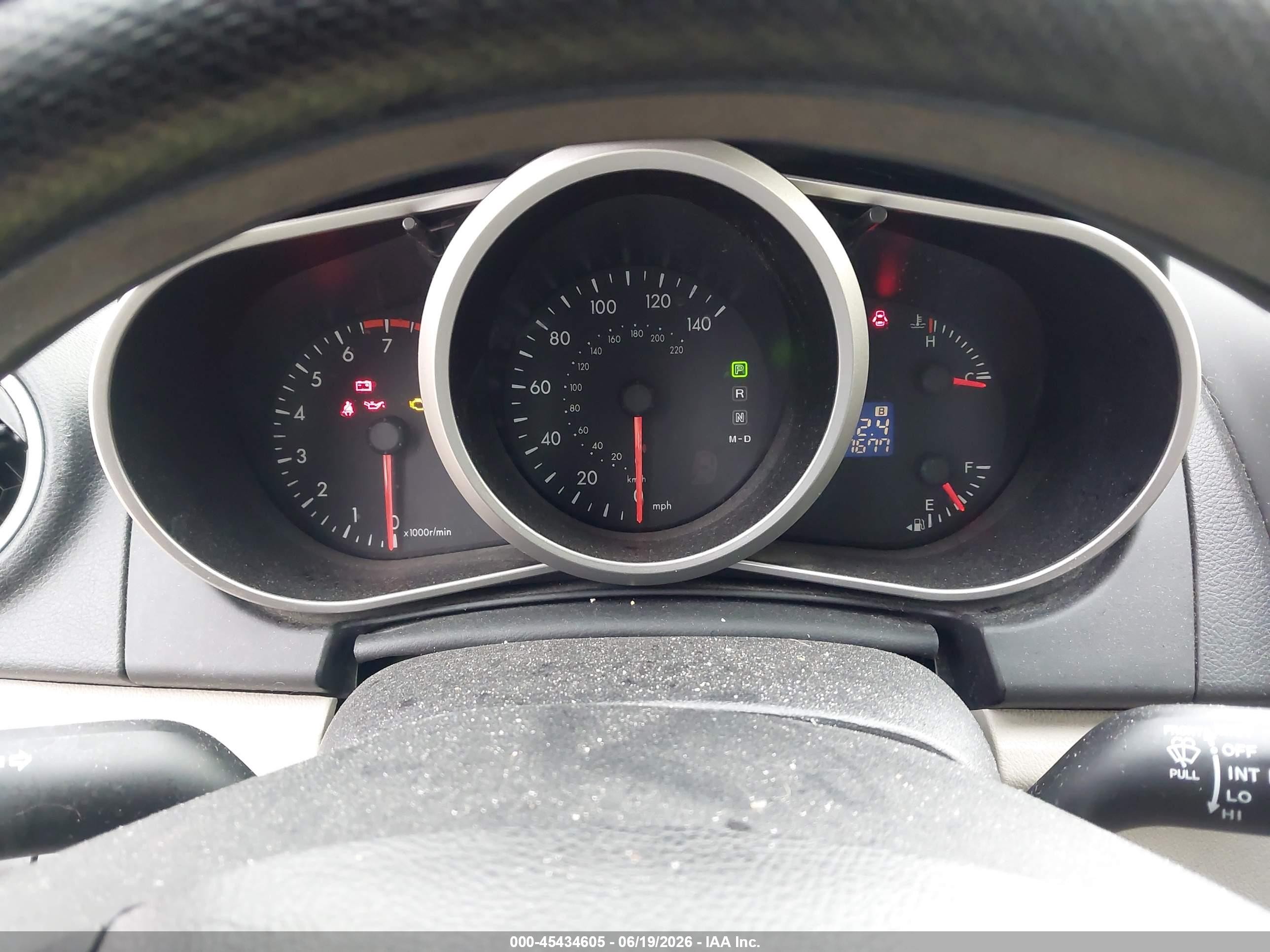 2010 Mazda Cx-7 I Sv Burgundy vin: JM3ER2W57A0334688