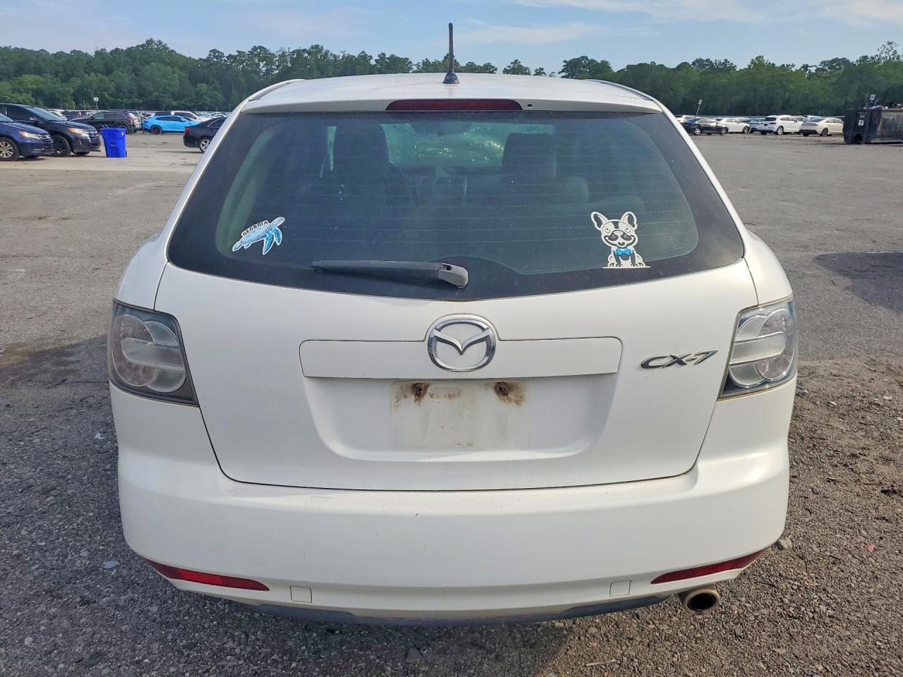 2010 Mazda Cx-7 Белый vin: JM3ER2W57A0336943