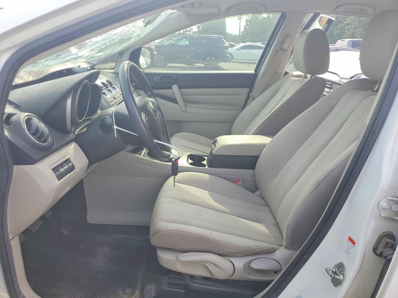2010 Mazda Cx-7 Белый vin: JM3ER2W57A0336943