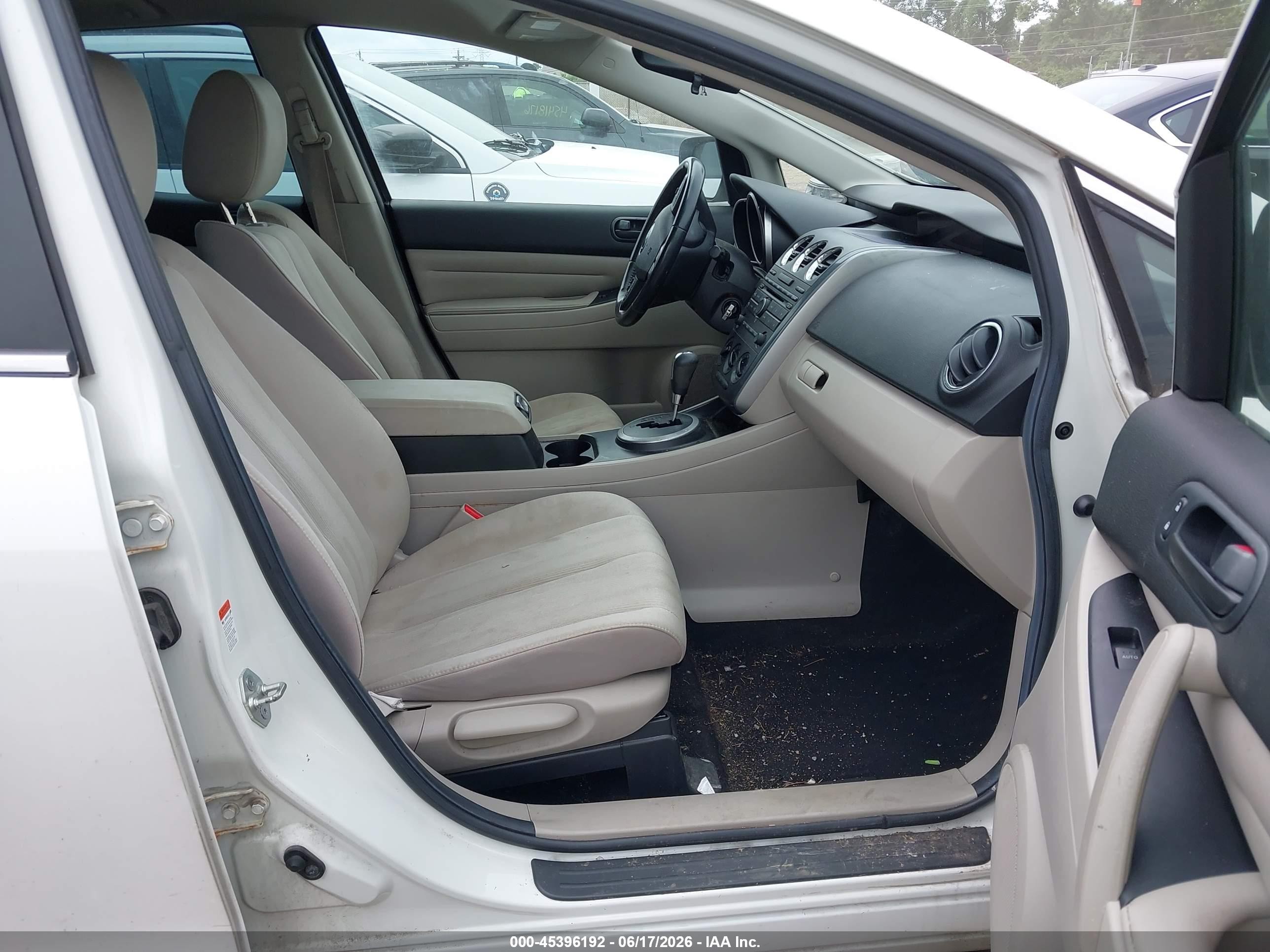 2010 Mazda Cx-7 I Sport Белый vin: JM3ER2W57A0345156