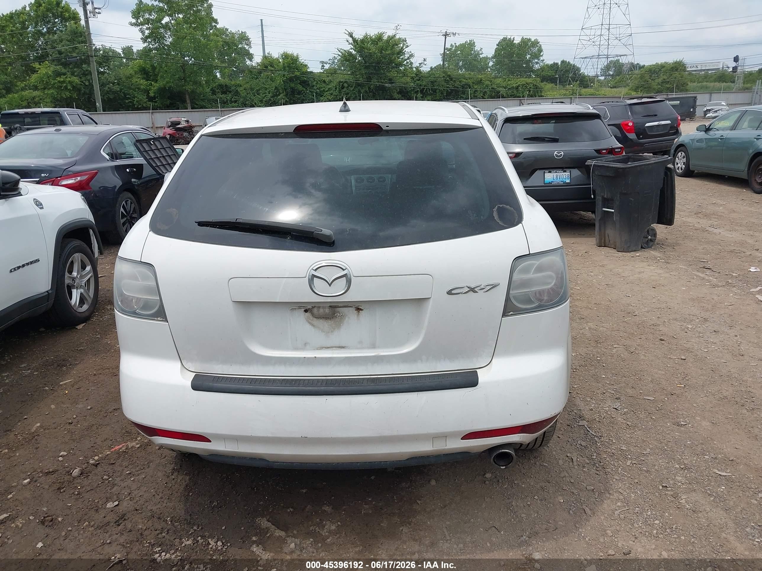 2010 Mazda Cx-7 I Sport Белый vin: JM3ER2W57A0345156