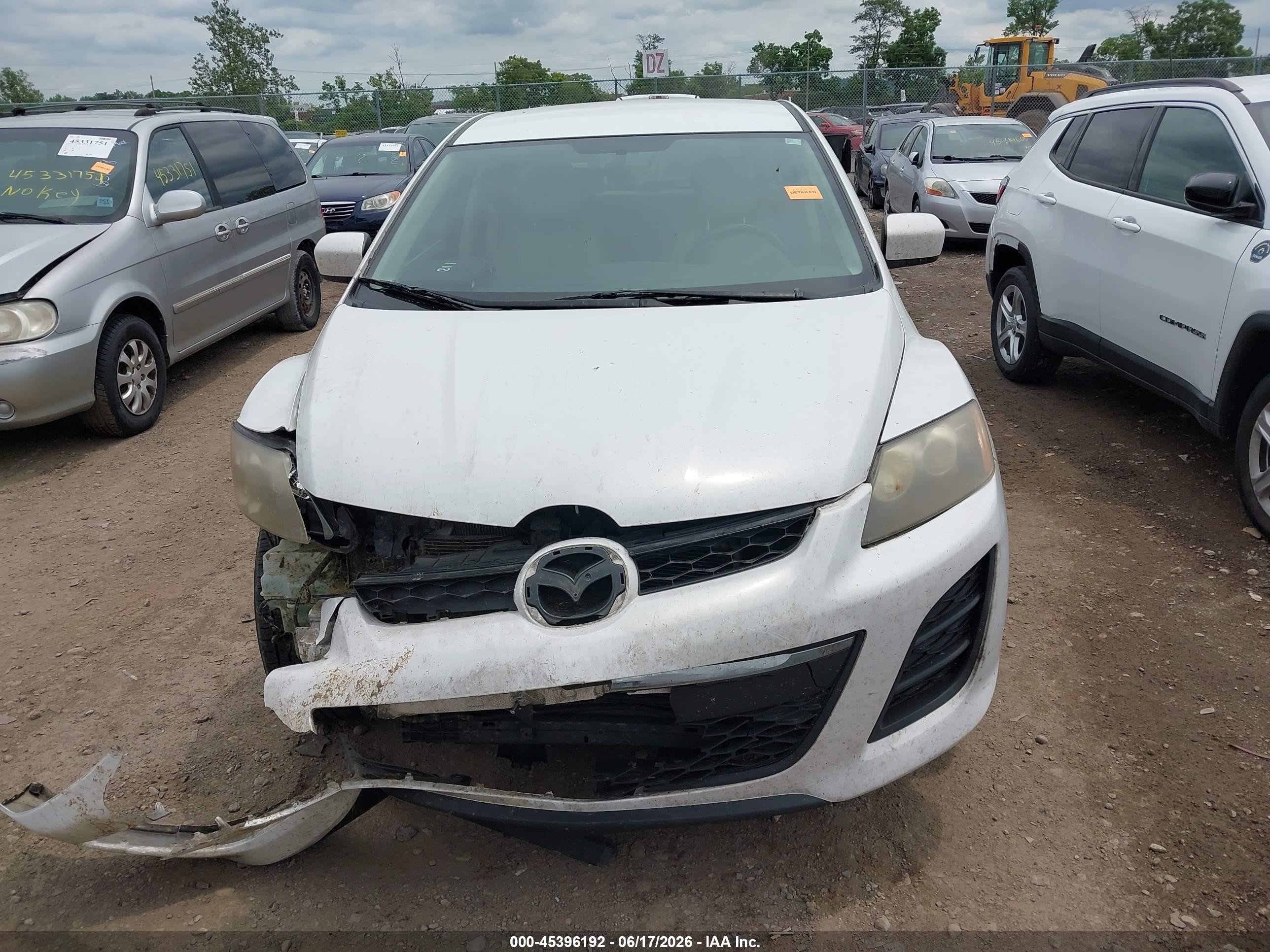 2010 Mazda Cx-7 I Sport Белый vin: JM3ER2W57A0345156