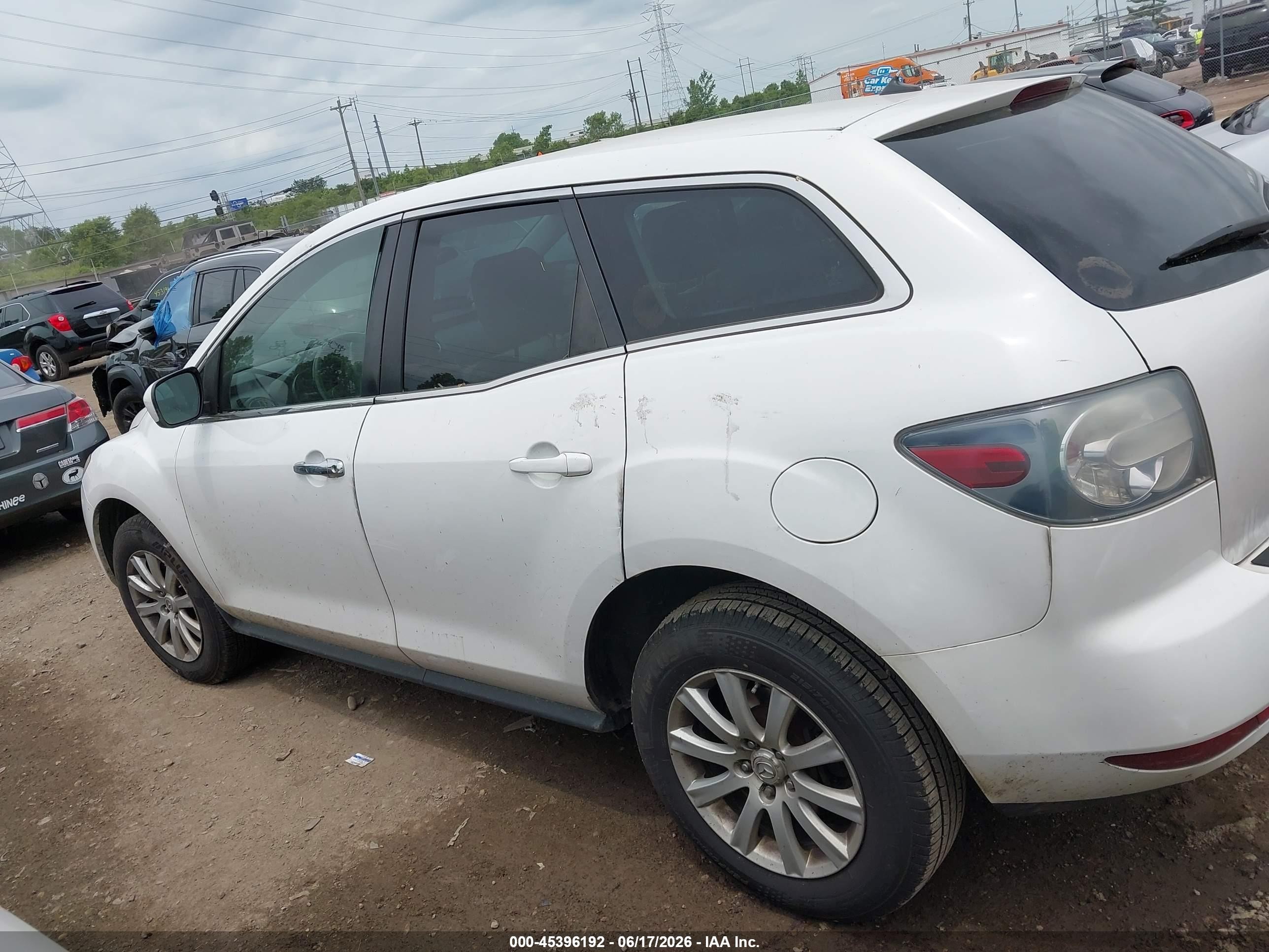 2010 Mazda Cx-7 I Sport Белый vin: JM3ER2W57A0345156