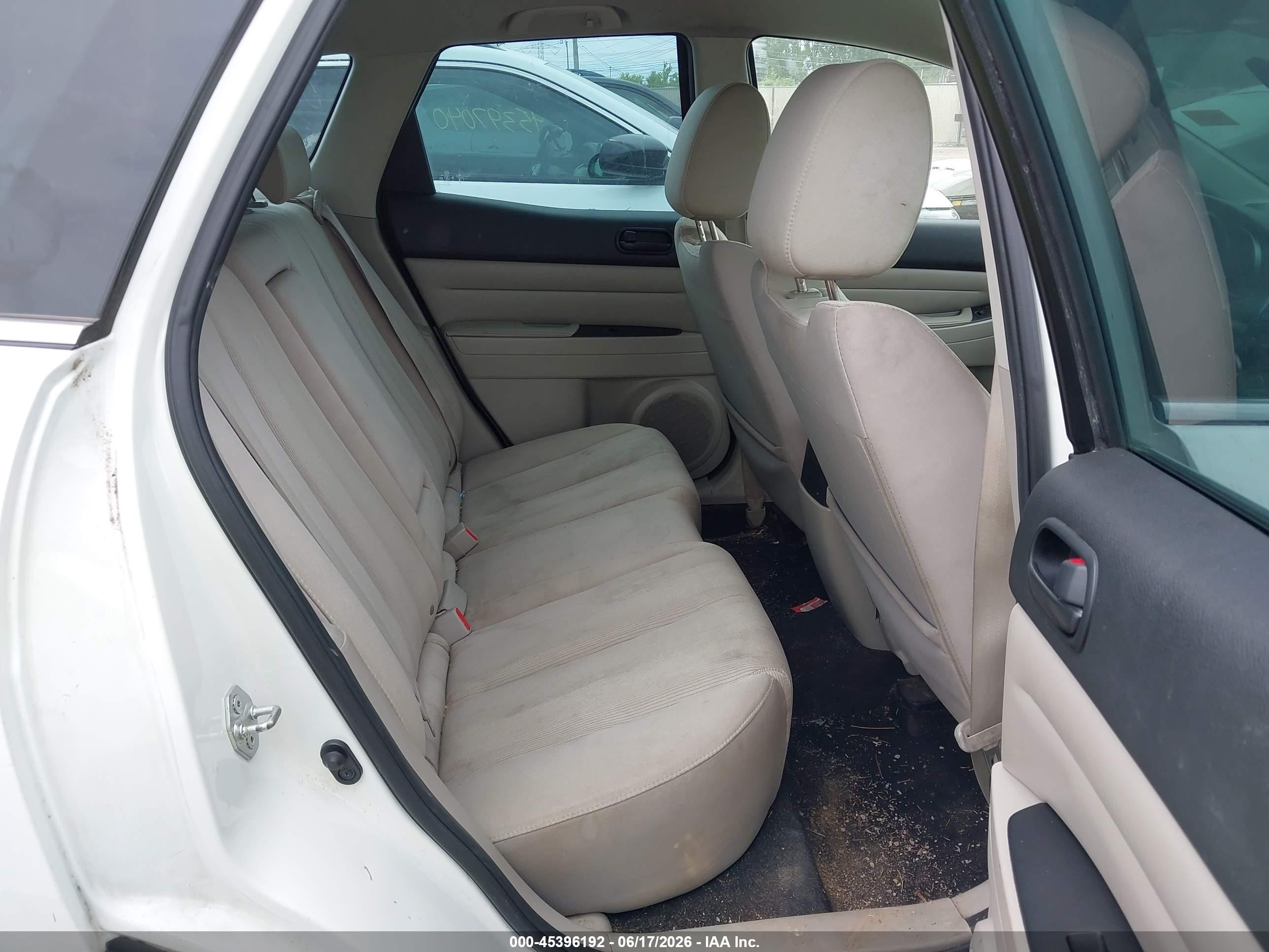 2010 Mazda Cx-7 I Sport Белый vin: JM3ER2W57A0345156