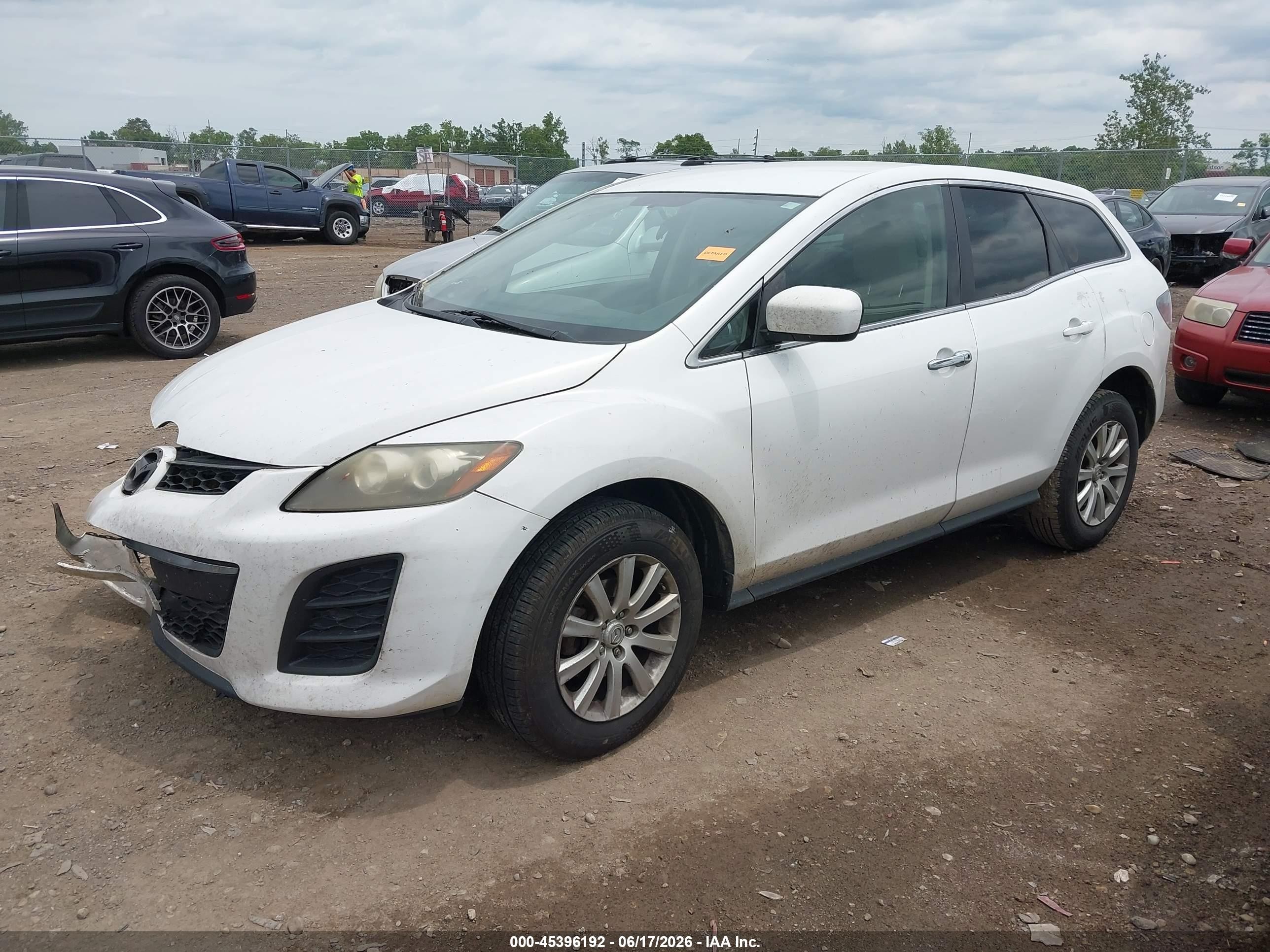2010 Mazda Cx-7 I Sport Белый vin: JM3ER2W57A0345156