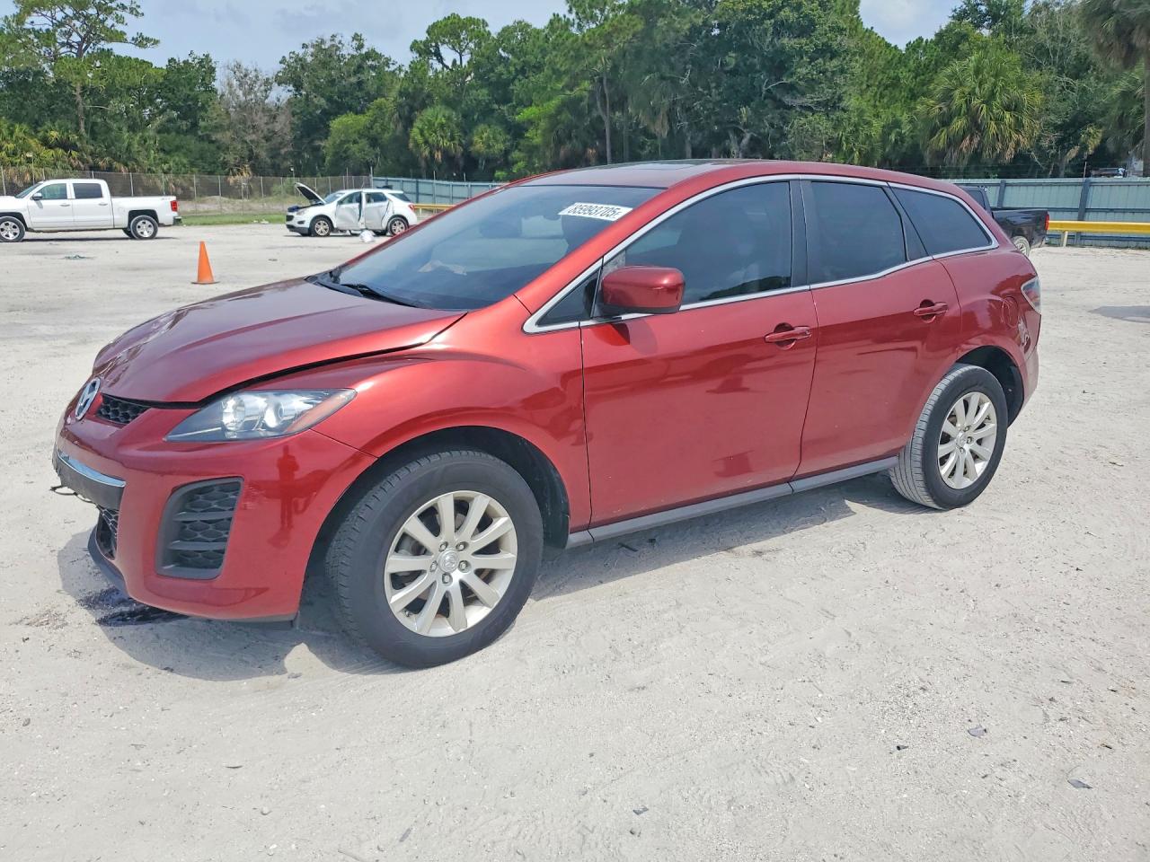 2010 Mazda Cx-7 Red vin: JM3ER2W57A0346601