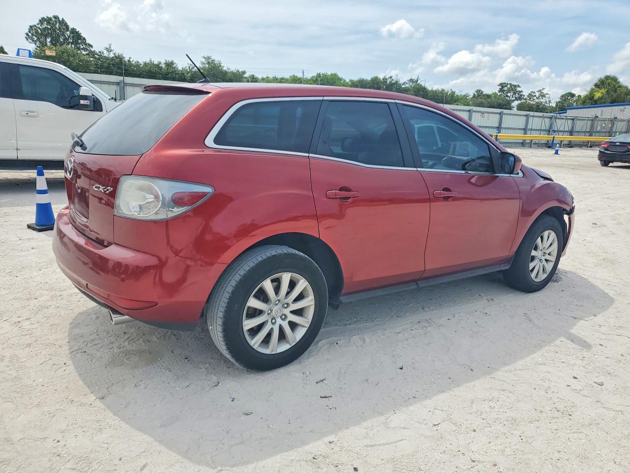 2010 Mazda Cx-7 Red vin: JM3ER2W57A0346601