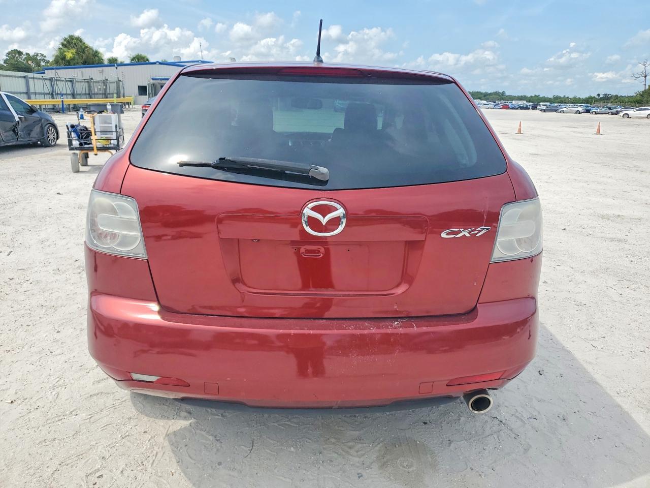 2010 Mazda Cx-7 Red vin: JM3ER2W57A0346601