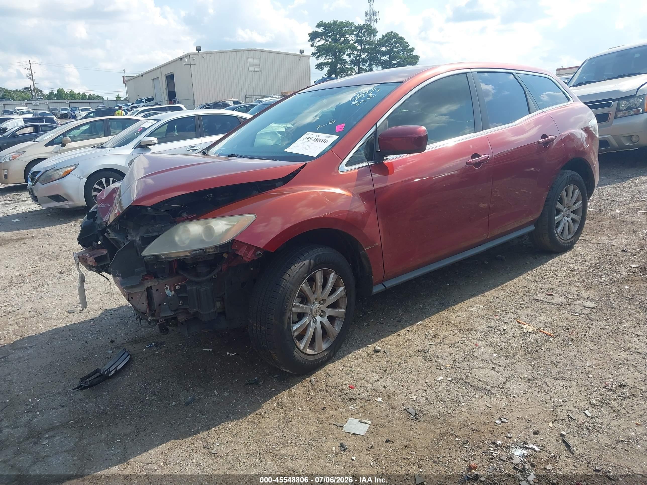 2010 Mazda Cx-7 I Sv Red vin: JM3ER2W59A0315835