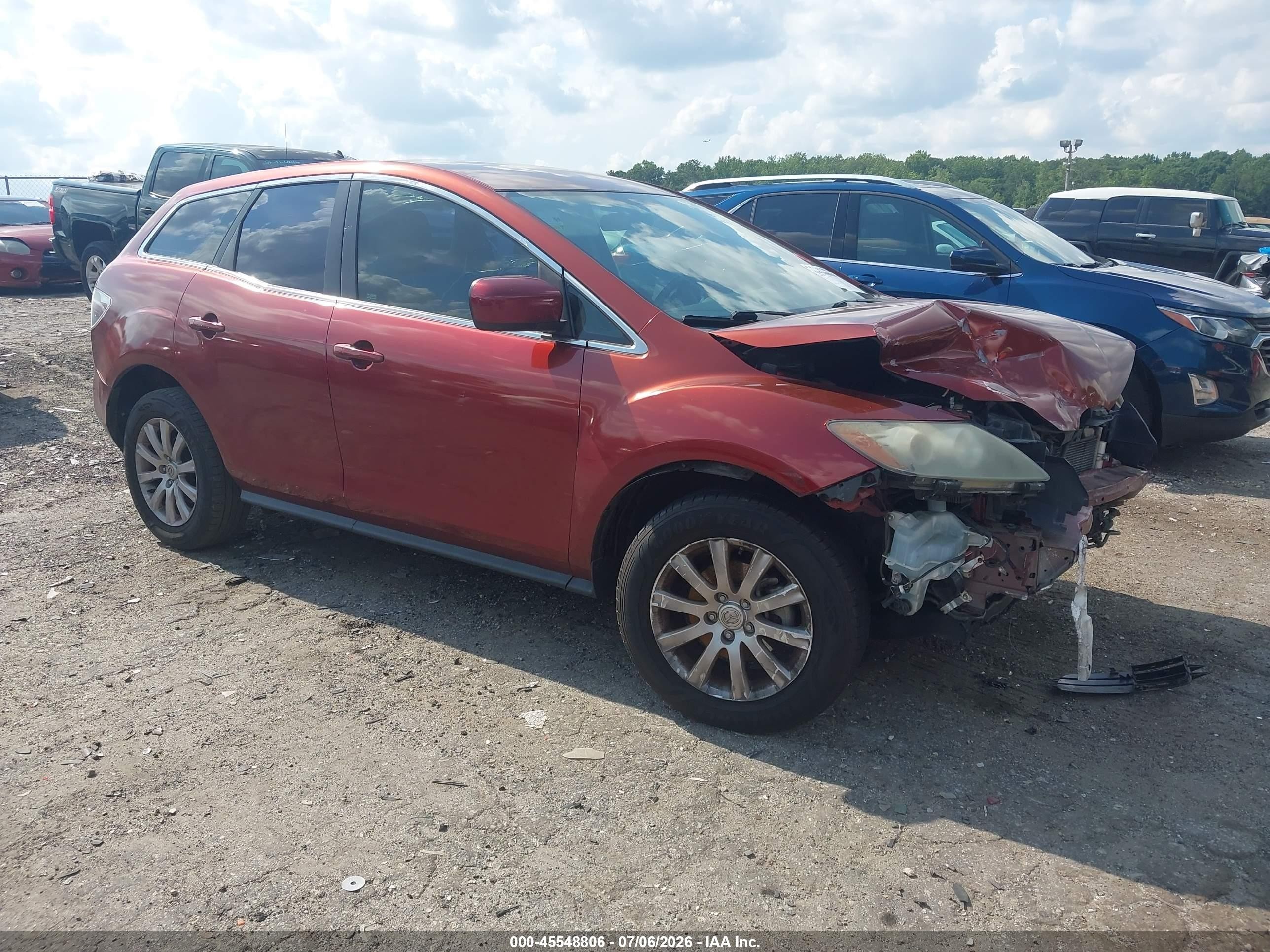 2010 Mazda Cx-7 I Sv Red vin: JM3ER2W59A0315835