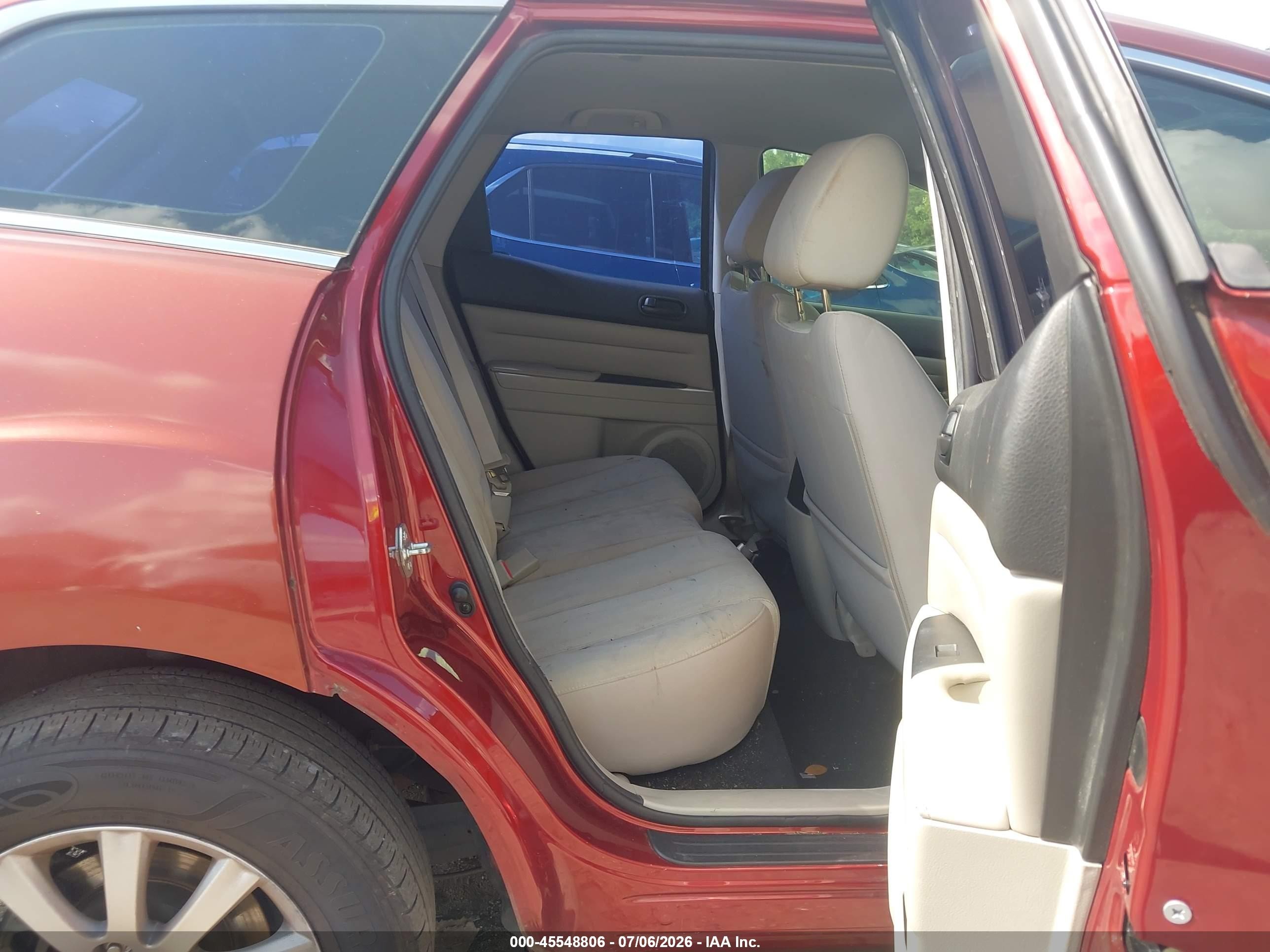 2010 Mazda Cx-7 I Sv Red vin: JM3ER2W59A0315835