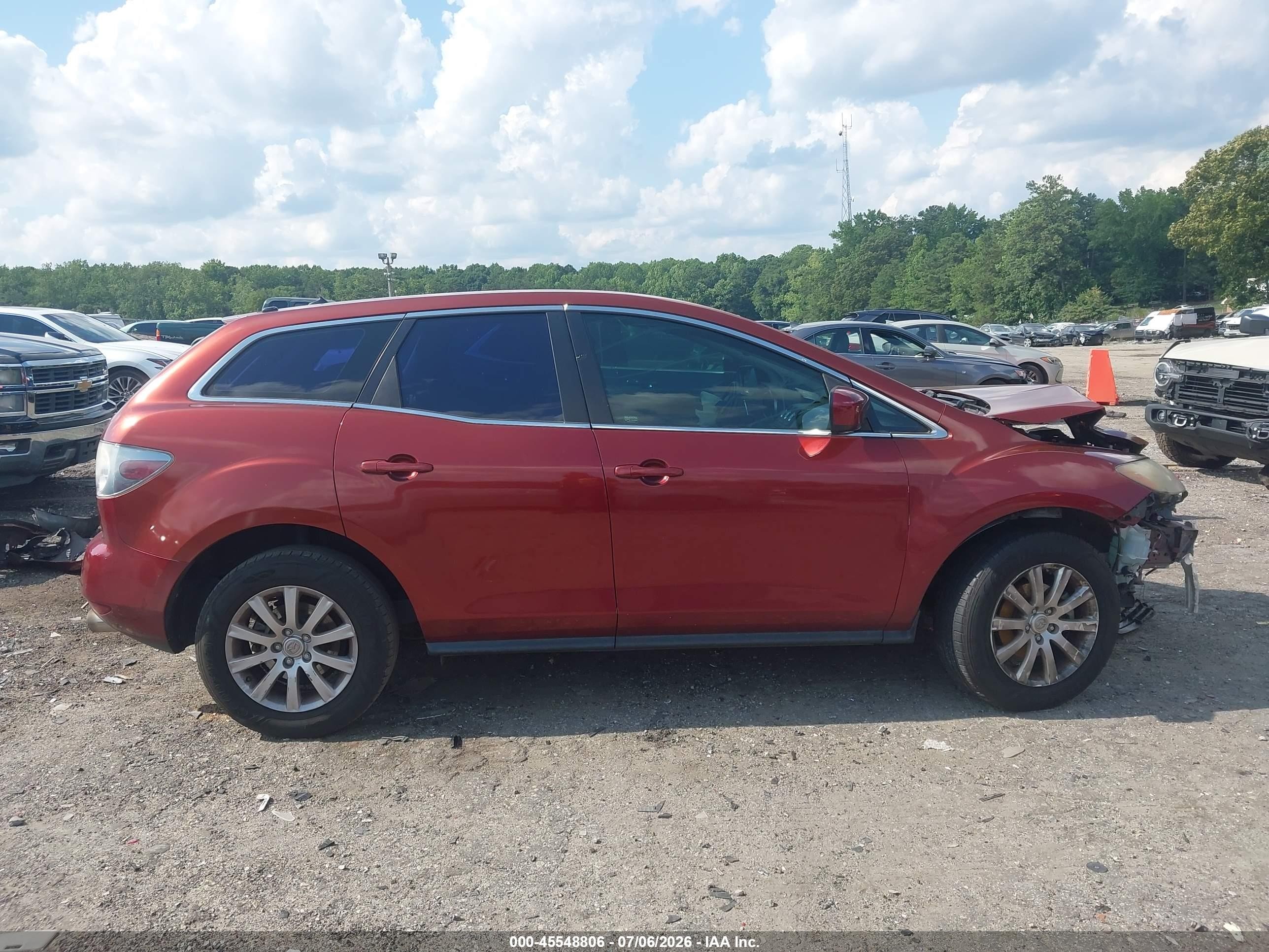 2010 Mazda Cx-7 I Sv Red vin: JM3ER2W59A0315835