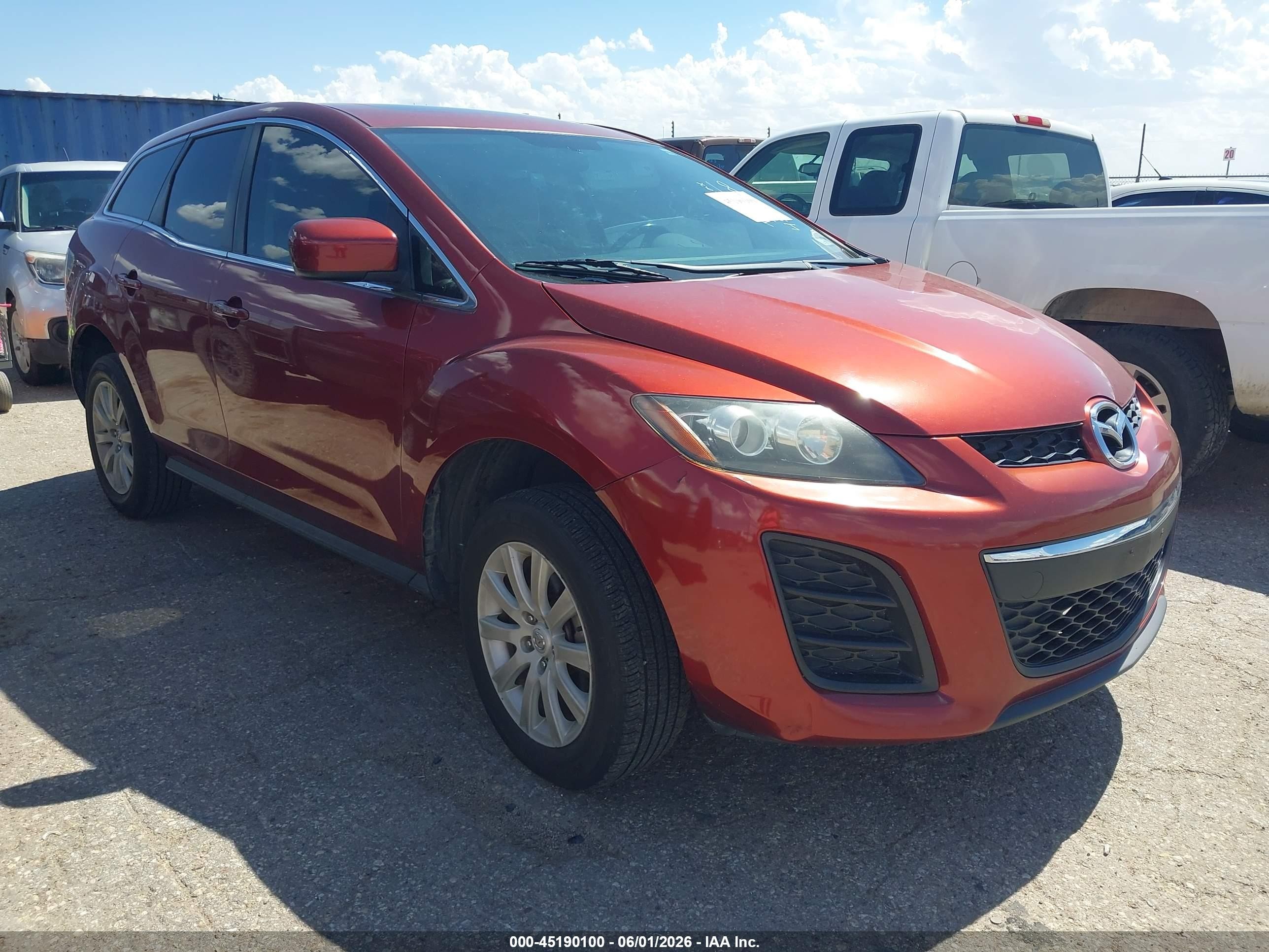 2010 Mazda Cx-7 I Sport Red vin: JM3ER2W59A0345062