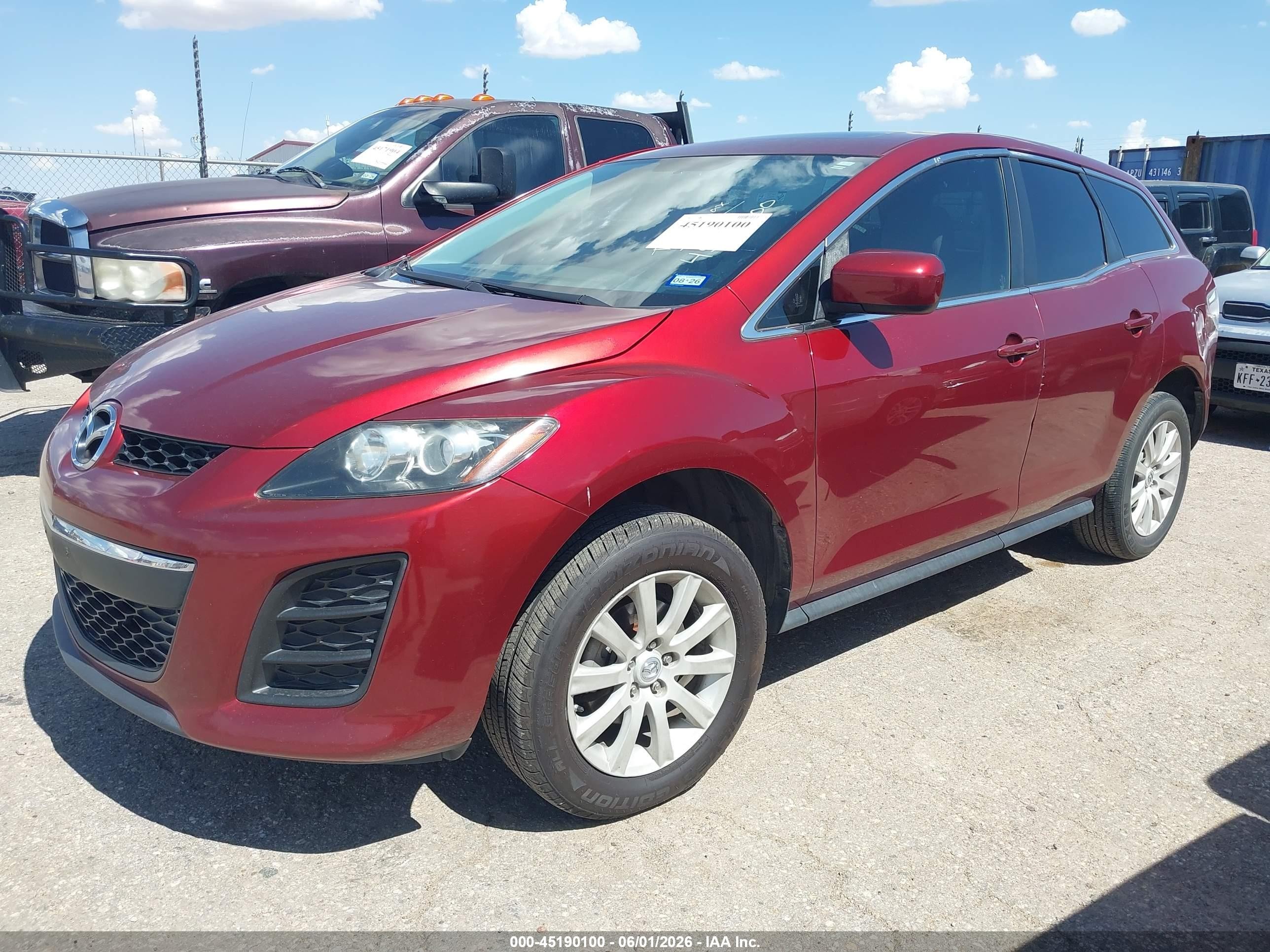 2010 Mazda Cx-7 I Sport Red vin: JM3ER2W59A0345062