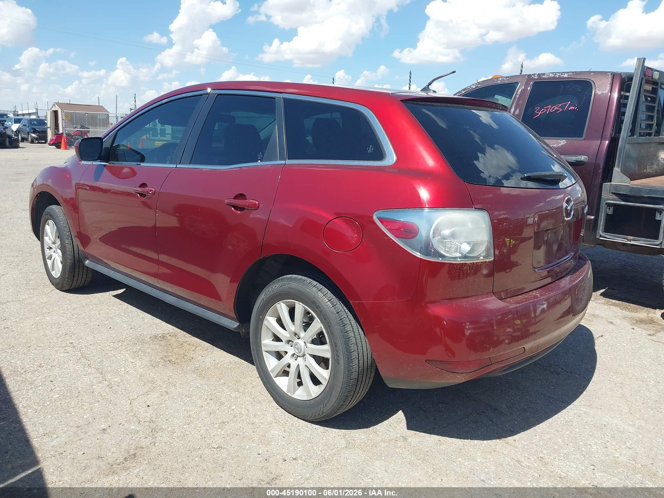 2010 Mazda Cx-7 I Sport Red vin: JM3ER2W59A0345062