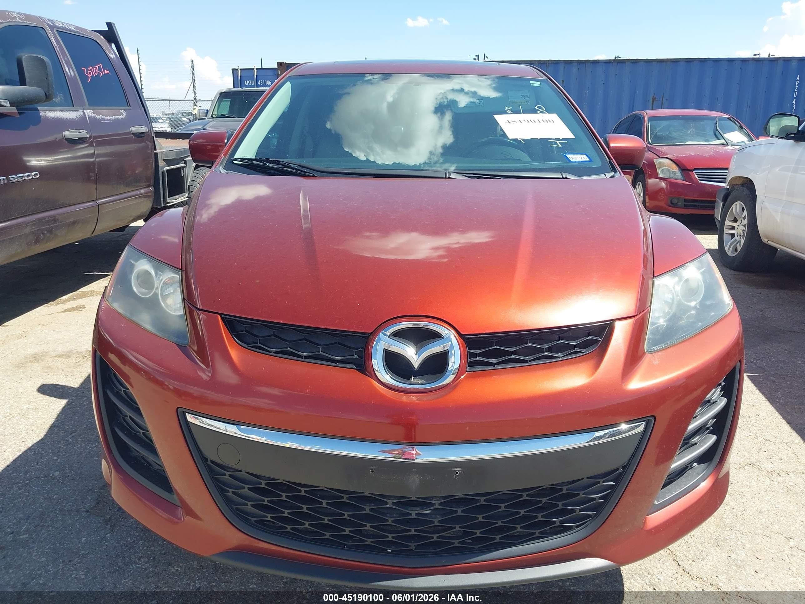 2010 Mazda Cx-7 I Sport Red vin: JM3ER2W59A0345062