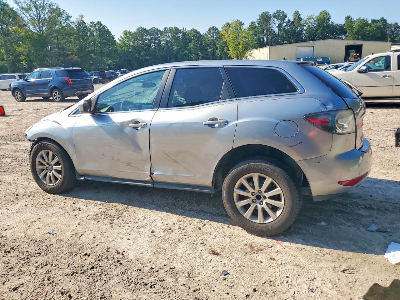 2010 Mazda Cx-7 Silver vin: JM3ER2W59A0346504