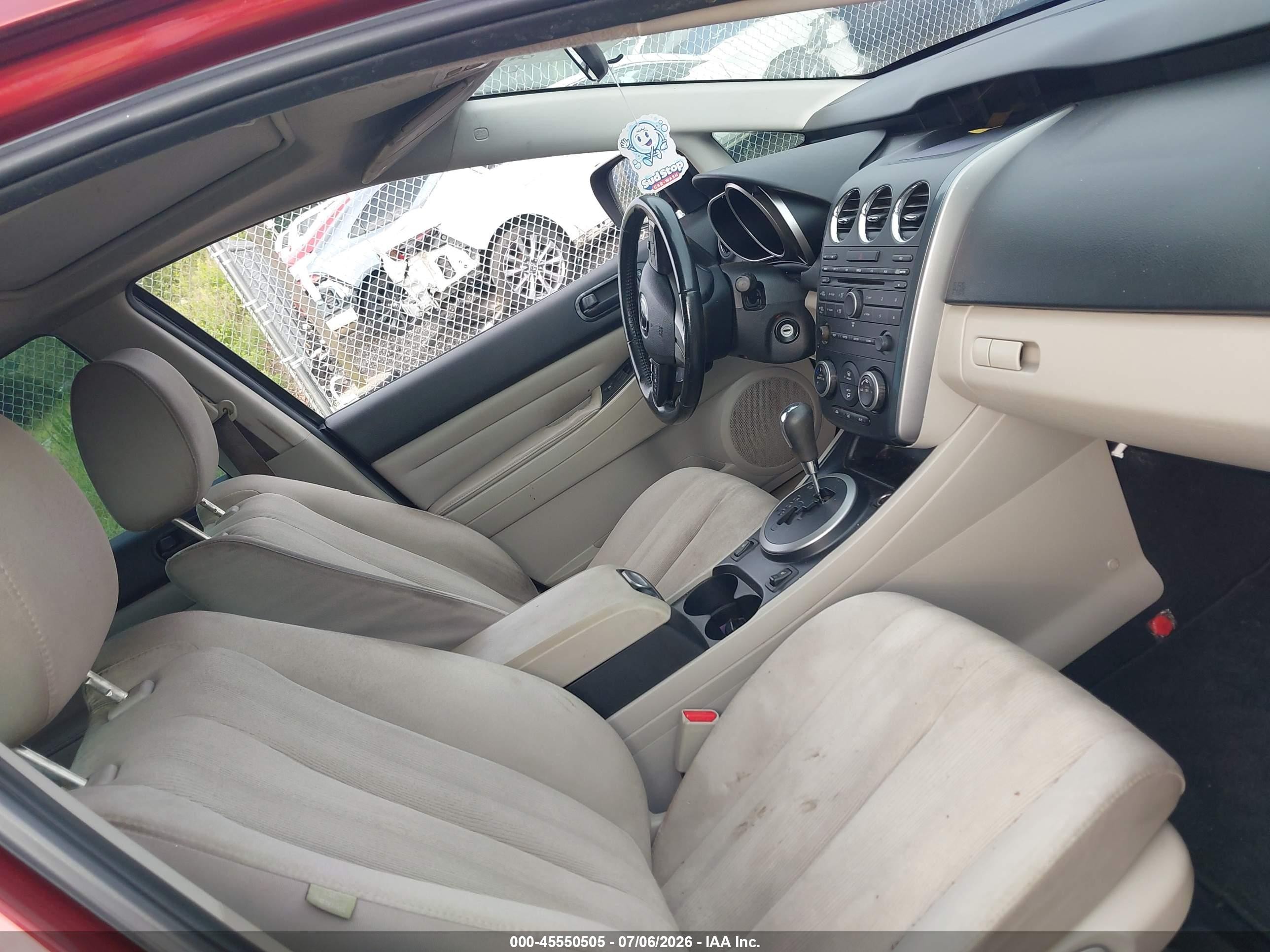 2010 Mazda Cx-7 I Sport Burgundy vin: JM3ER2W59A0350312